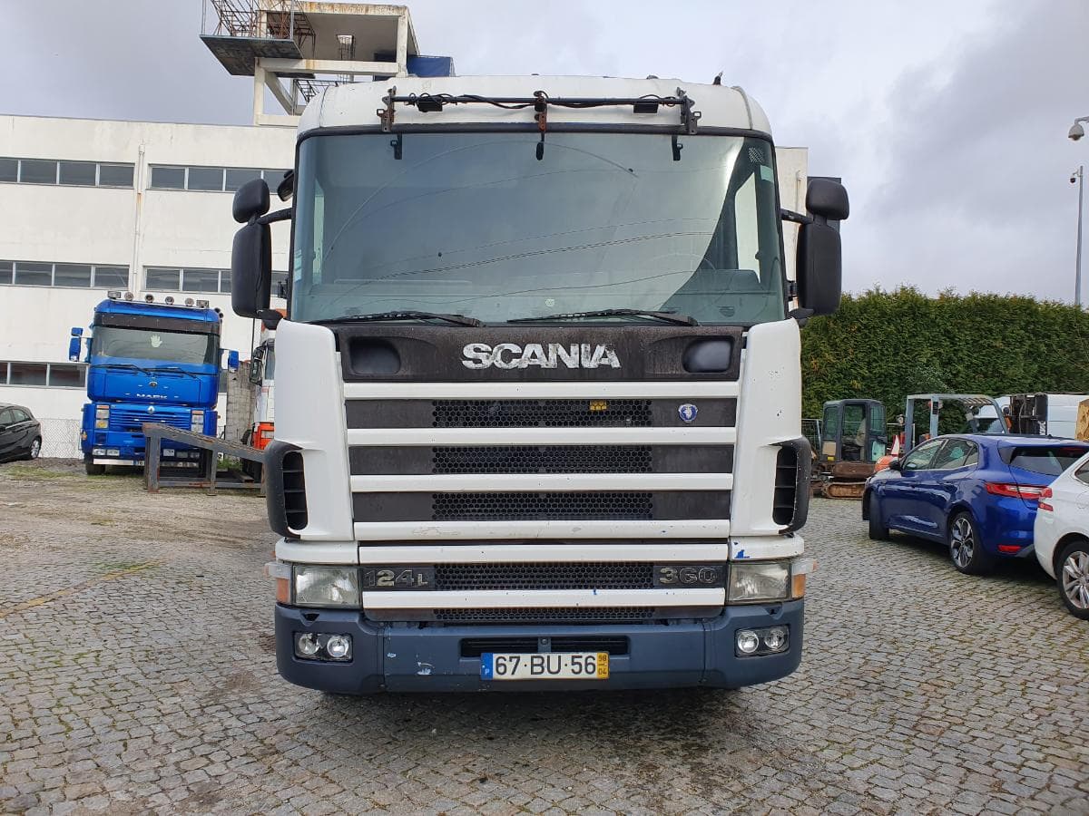 Scania 360 com Grua Atlas · Ano 1998 — imagen 4