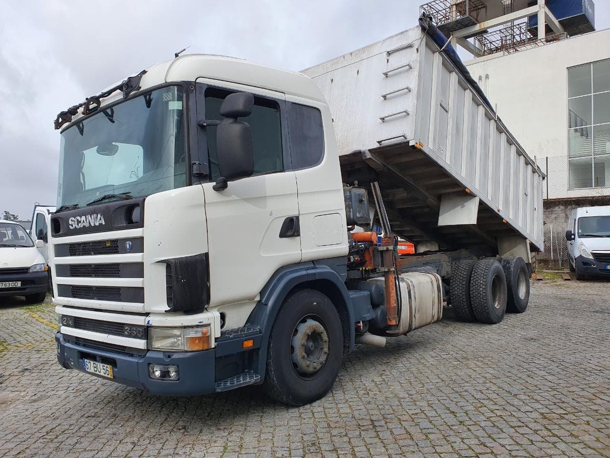 Scania 360 com Grua Atlas · Ano 1998 — imagen 18