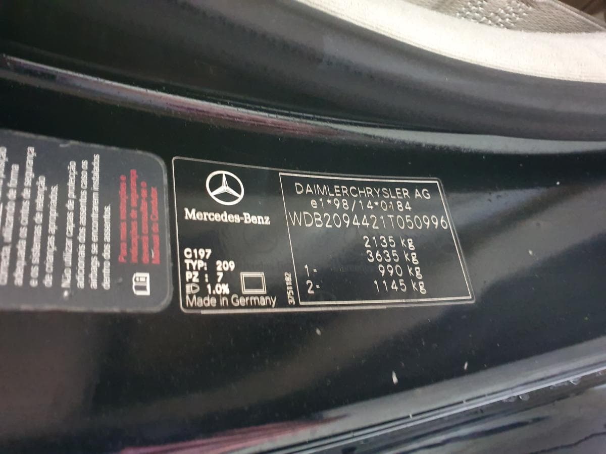 Mercedes-Benz CLK 200 Kompressor Cabrio · Ano 2005 — imagen 7