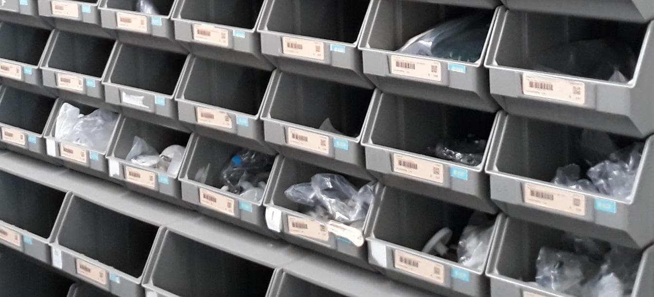 Peças para reparação de máquinas
