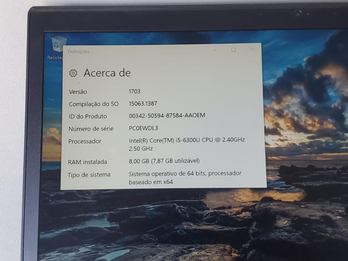 Portátil Lenovo ThinkPad T460s — imagem 3