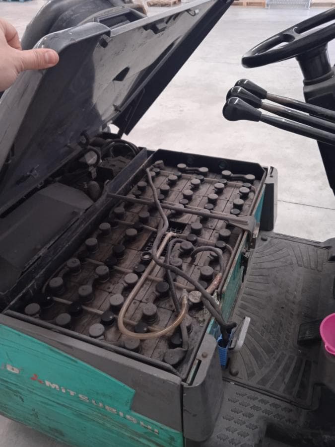 Empilhador Elétrico Mitsubishi FB16NT — imagen 13