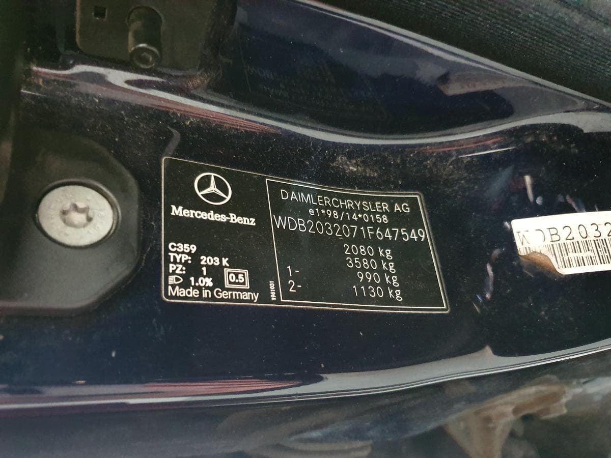 Mercedes-Benz C200 CDI · Ano 2004 — imagen 5
