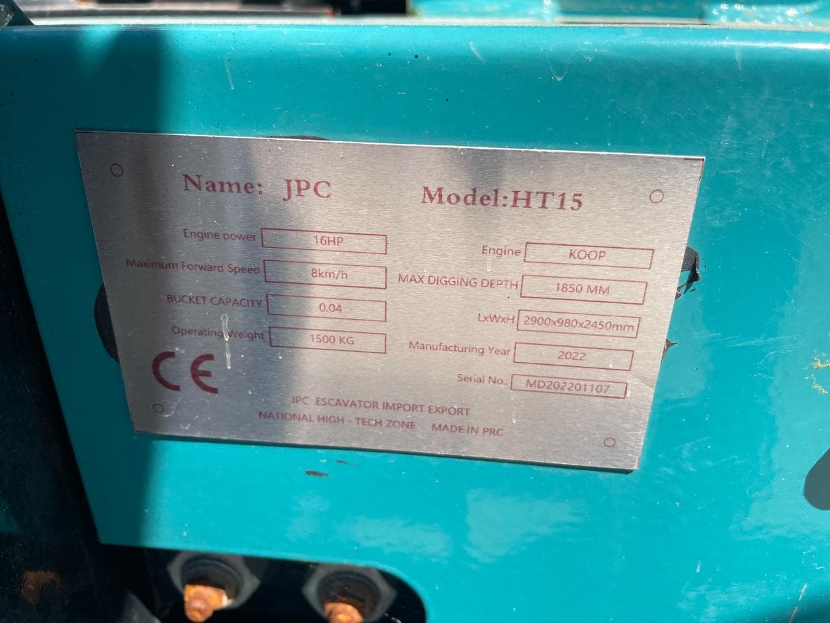 Mini Giratória JPC HT 15 — imagem 8