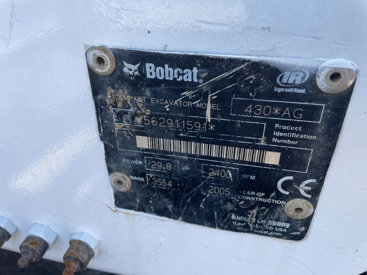 Mini Giratória Bobcat 430 — imagen 7