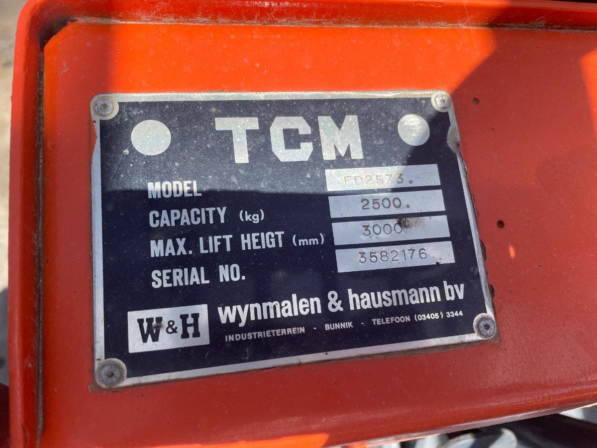 Empilhador TCM 2500Kg — imagen 8