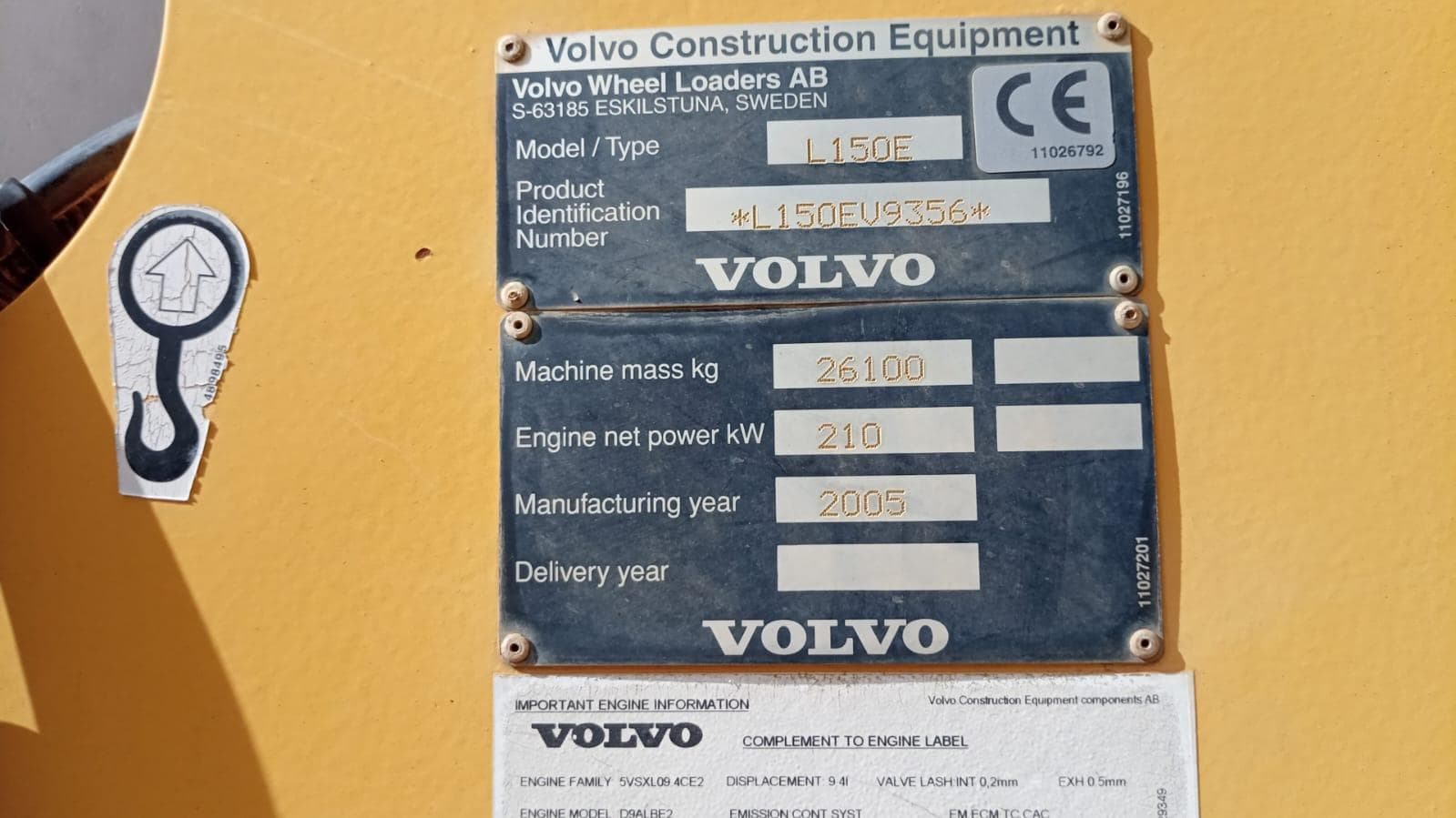 Pá carregadora VOLVO BM L150E — imagem 3