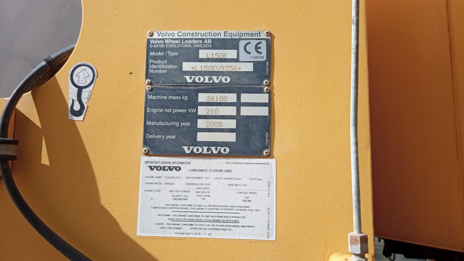 Pá carregadora VOLVO BM L150E — imagem 2