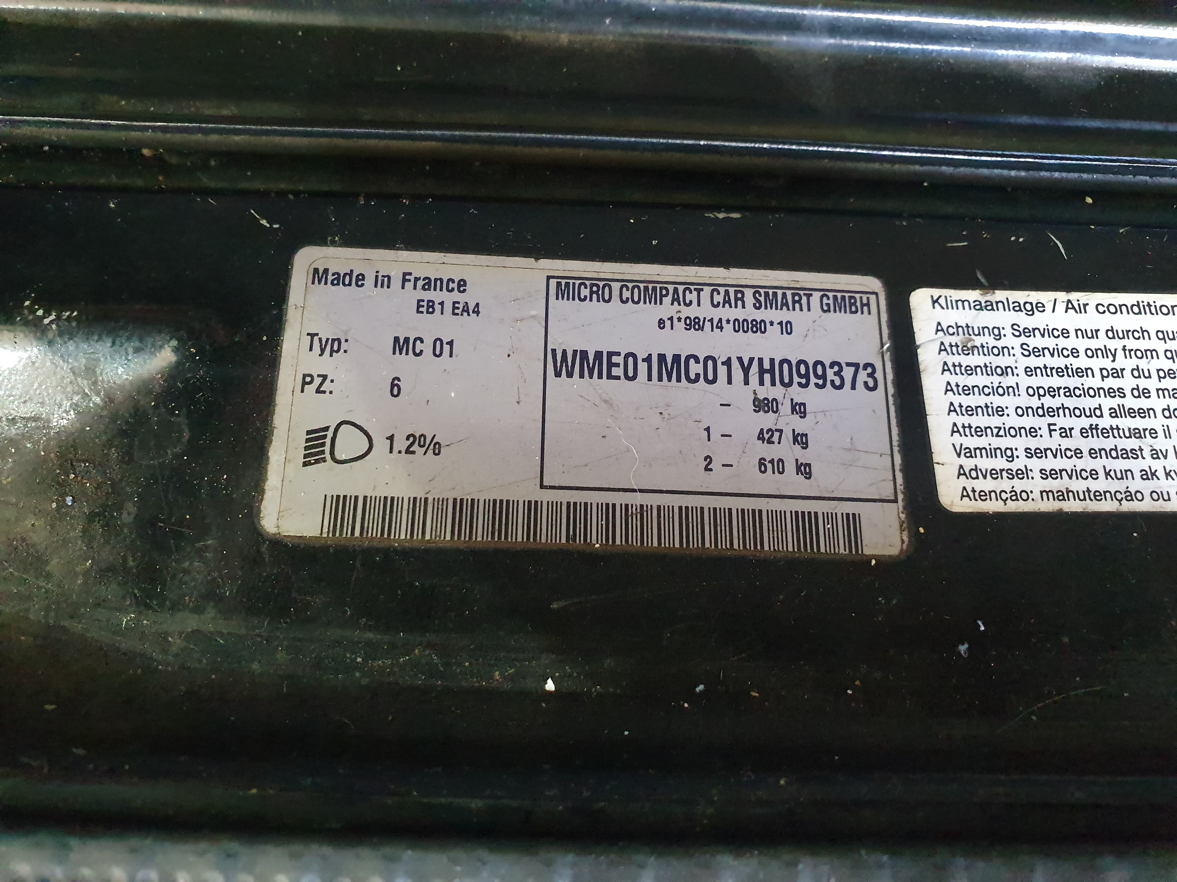 Smart MC01 · Ano 2000 — imagen 11