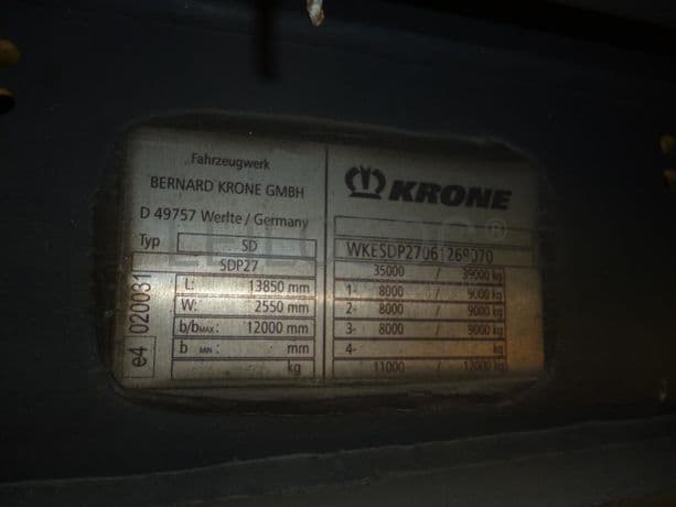 Semirreboque KRONE · Ano 2006 — imagem 9