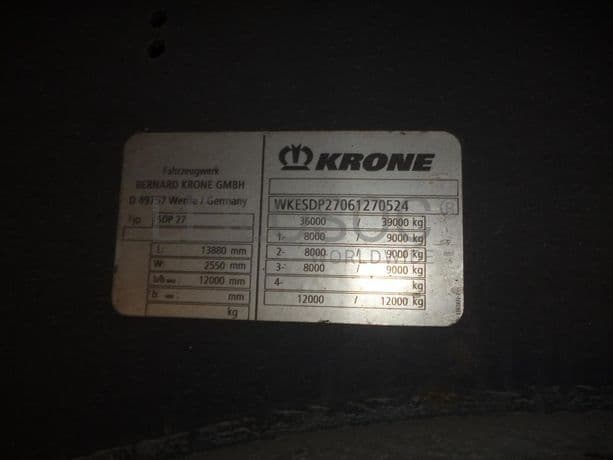 Semirreboque KRONE · Ano 2006 — imagem 9