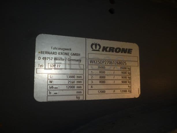 Semirreboque KRONE · Ano 2006 — imagem 7