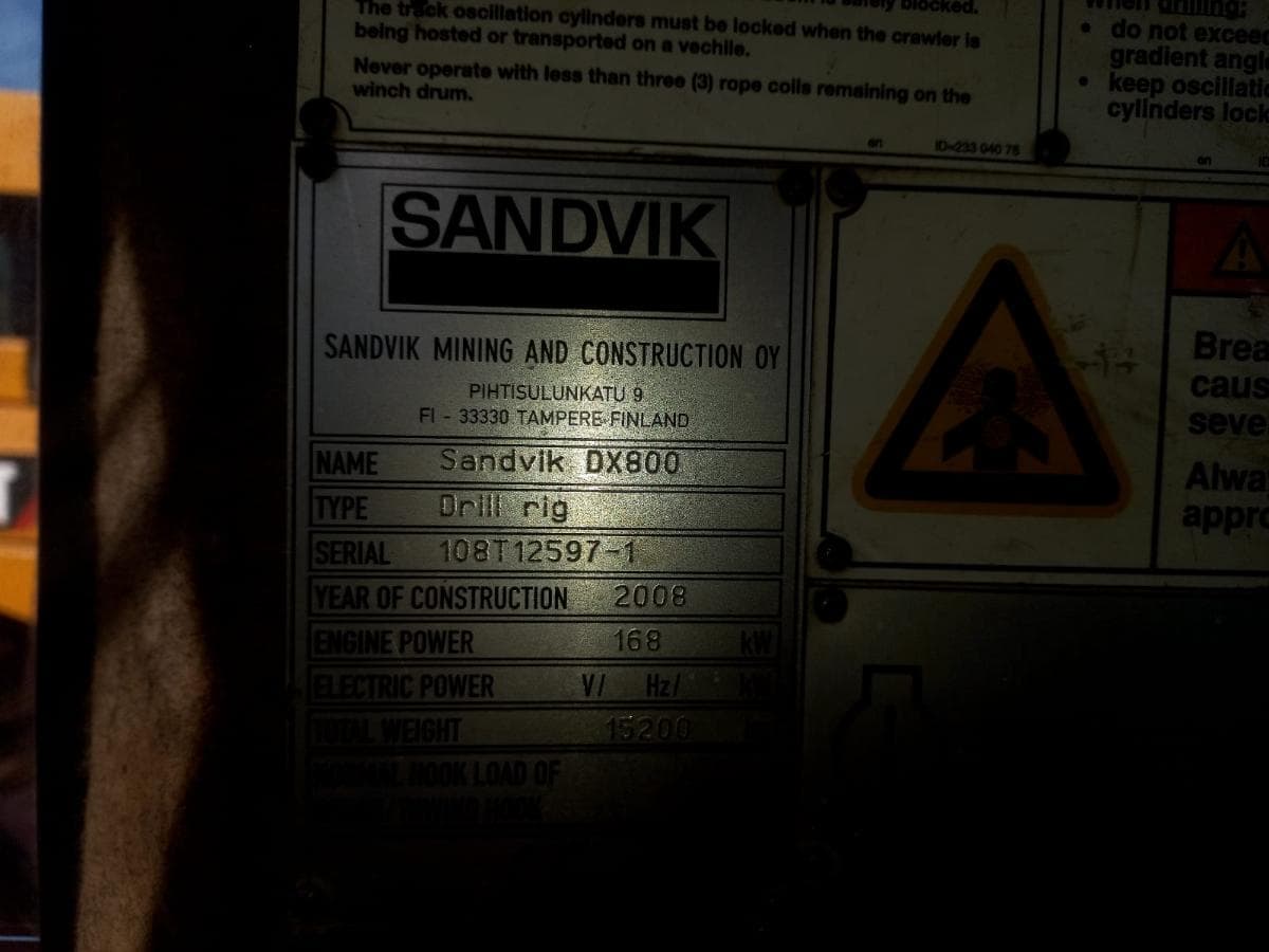 Driller Sandvik — imagem 10