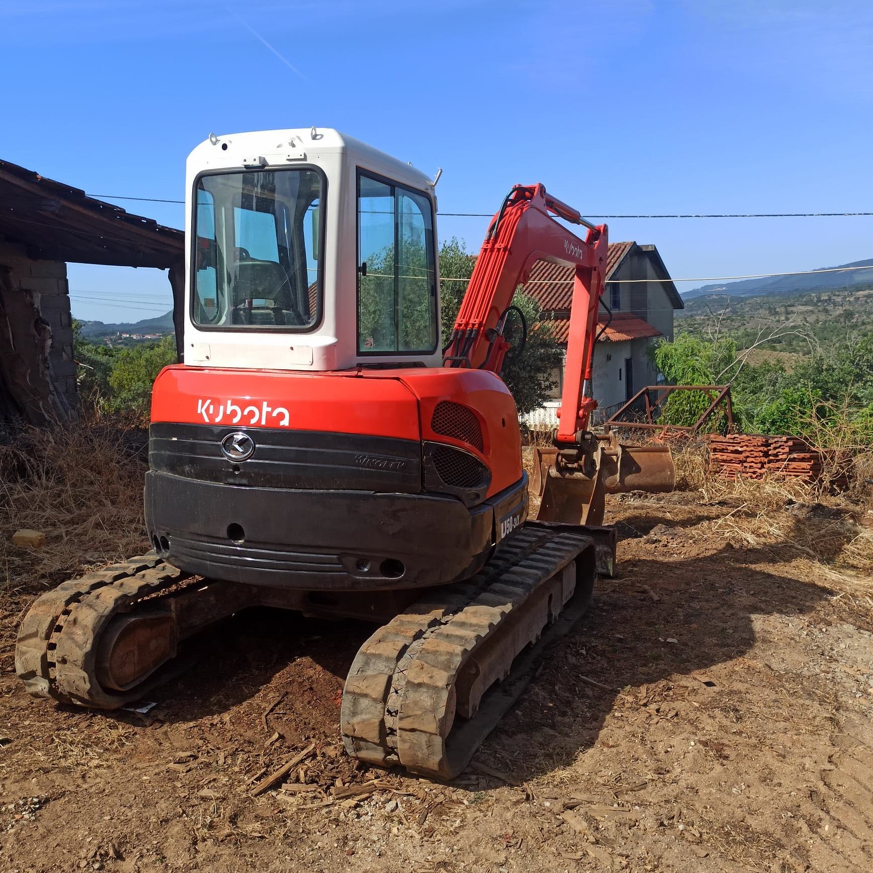 Mini Giratória Kubota U50-3 — imagen 3