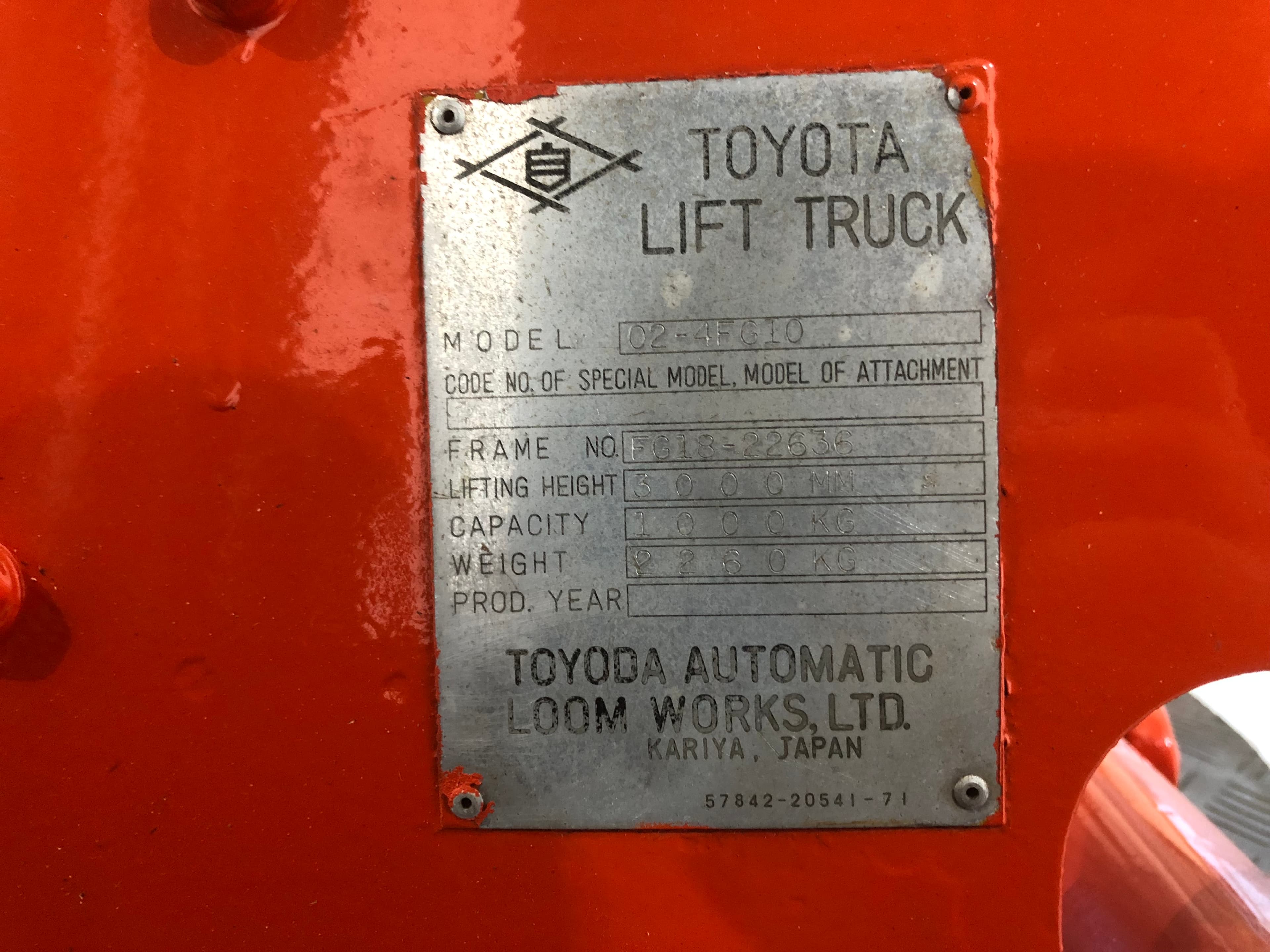 Empilhador Gás Toyota — image 17