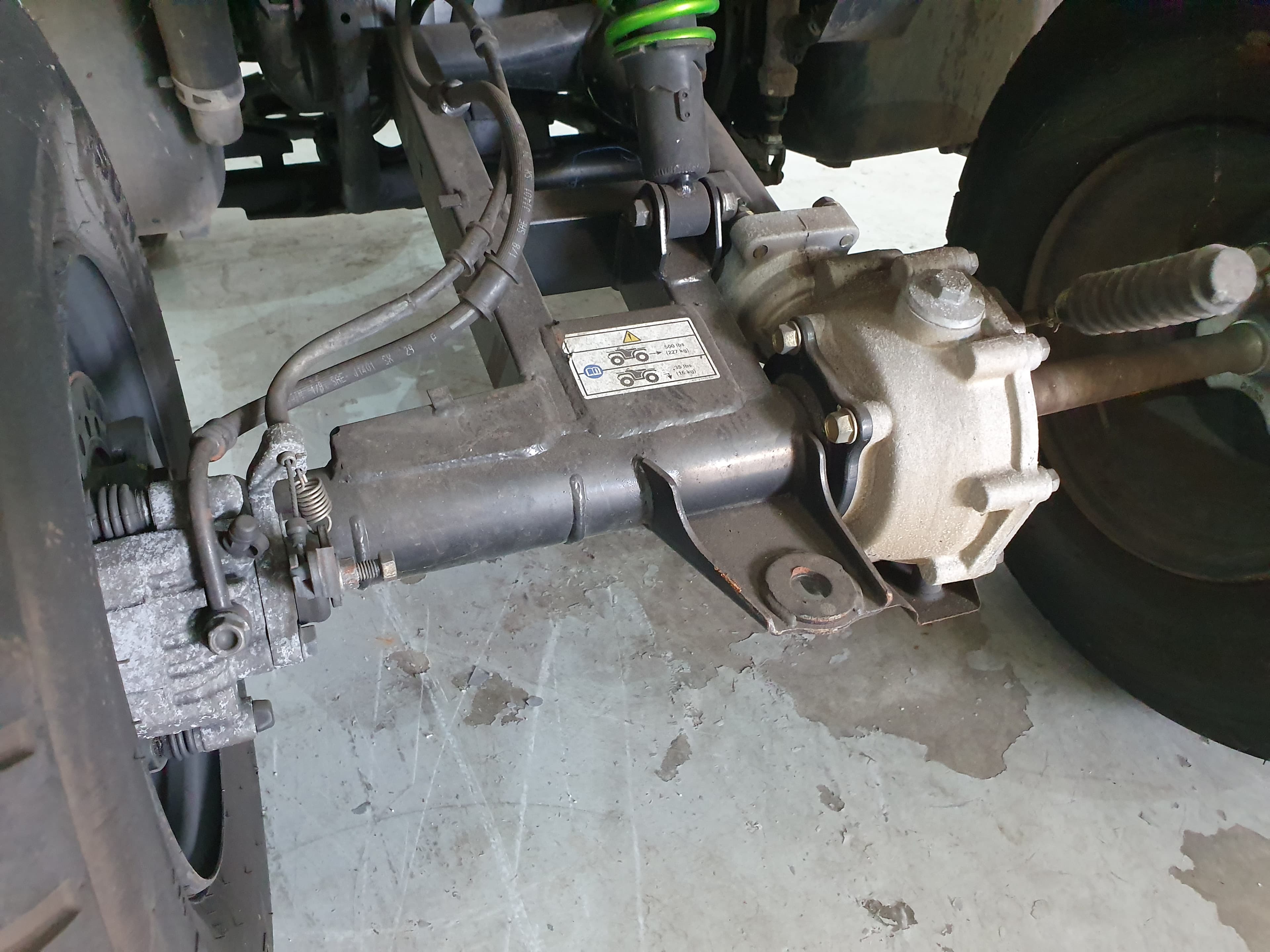 Moto 4 Kawasaki KVF300 · Ano 2015 — imagen 10