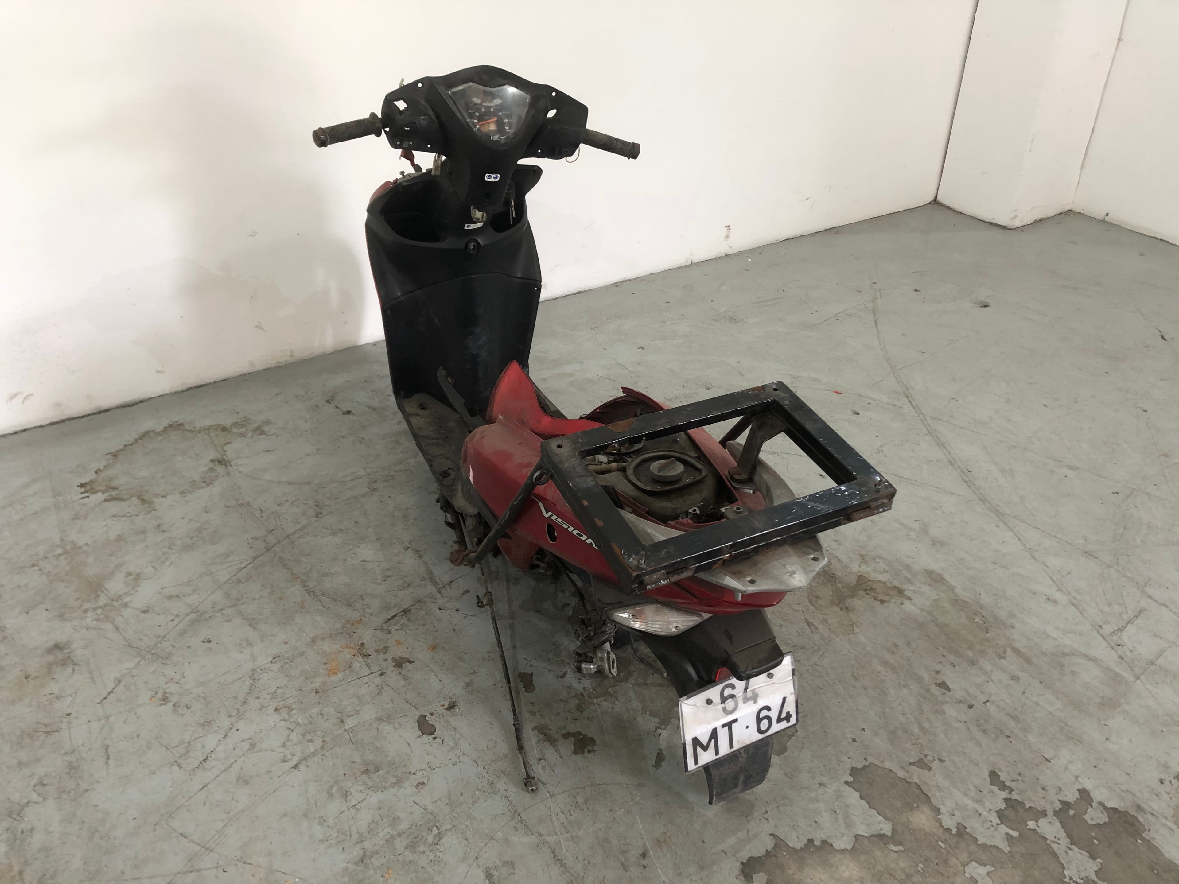 Motociclo Honda Vision NSC 110 · Ano 2012 — imagen 5