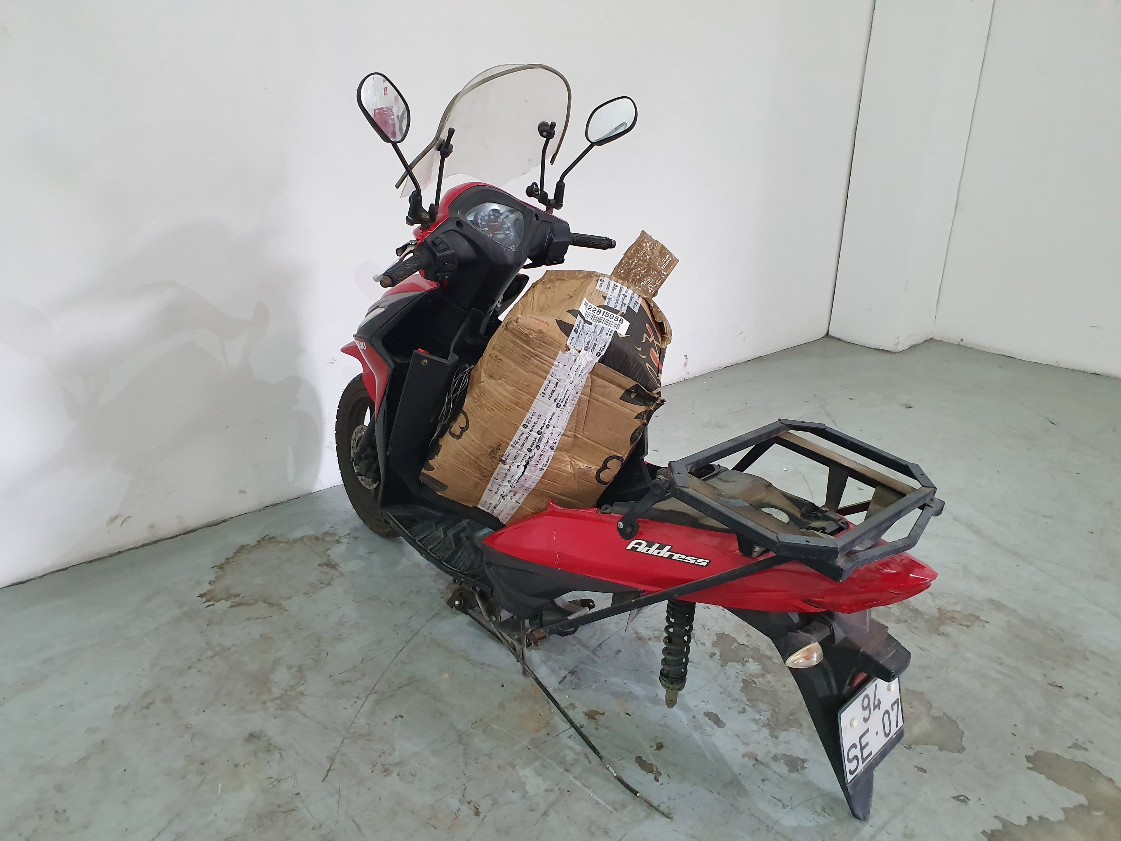 Motociclo Suzuki UK 110 Adress · Ano 2016 — image 4