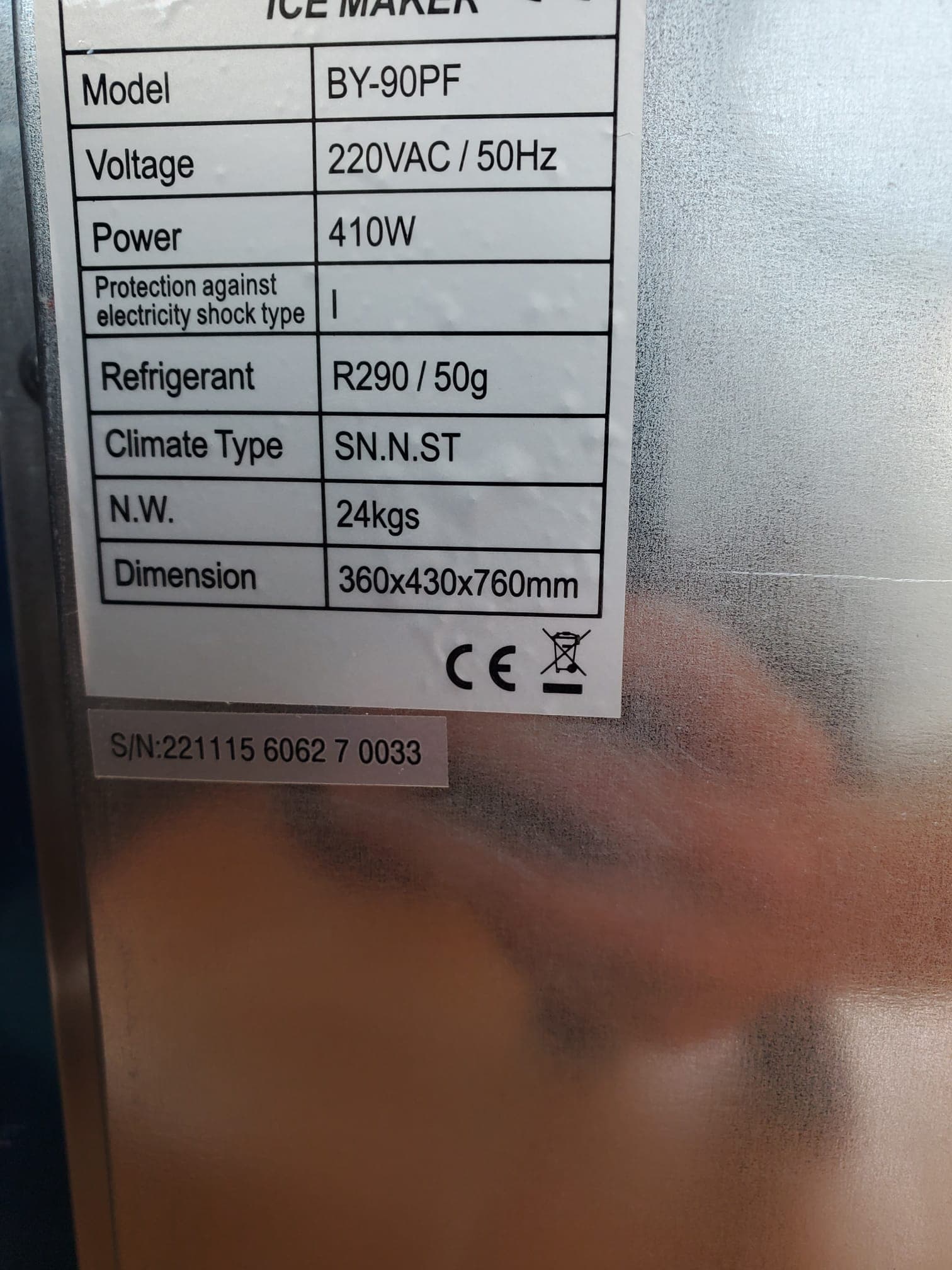 Máquina Cubo Gelo — imagem 8