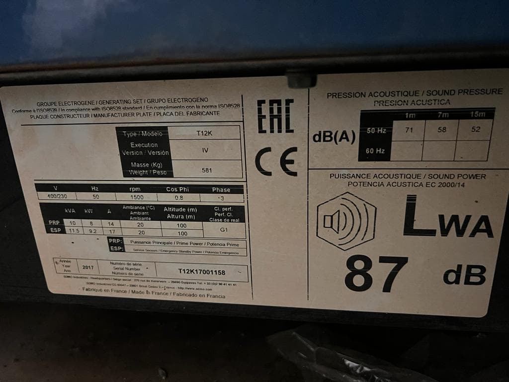 KOHLER T12K Generator — image 2