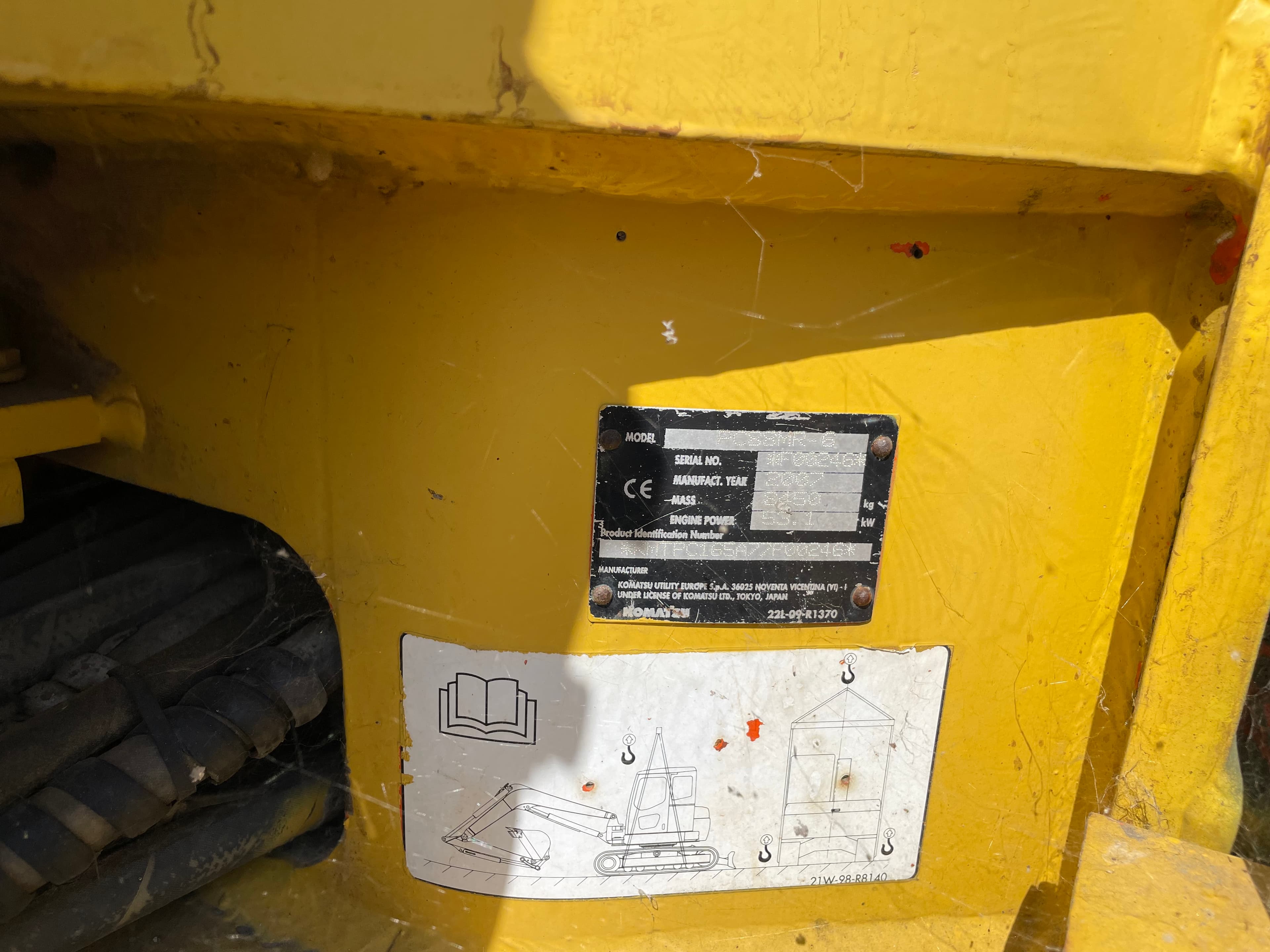 Mini Escavadora Komatsu — imagem 5