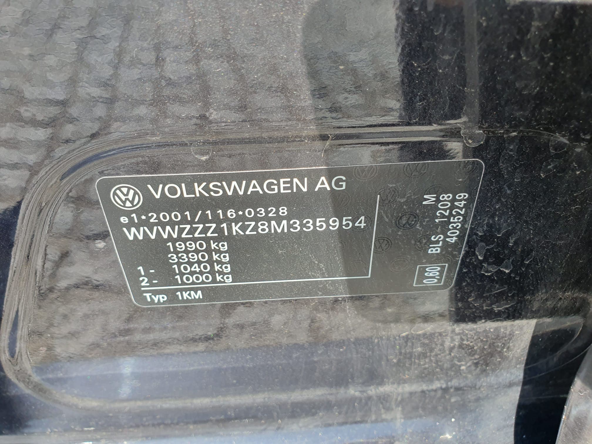 Volkswagen Golf Variant 1.9 TDI · Ano 2007 — imagen 10