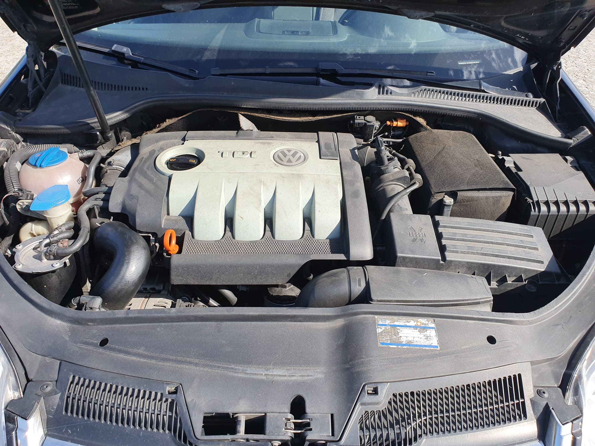 Volkswagen Golf Variant 1.9 TDI · Ano 2007 — imagen 9