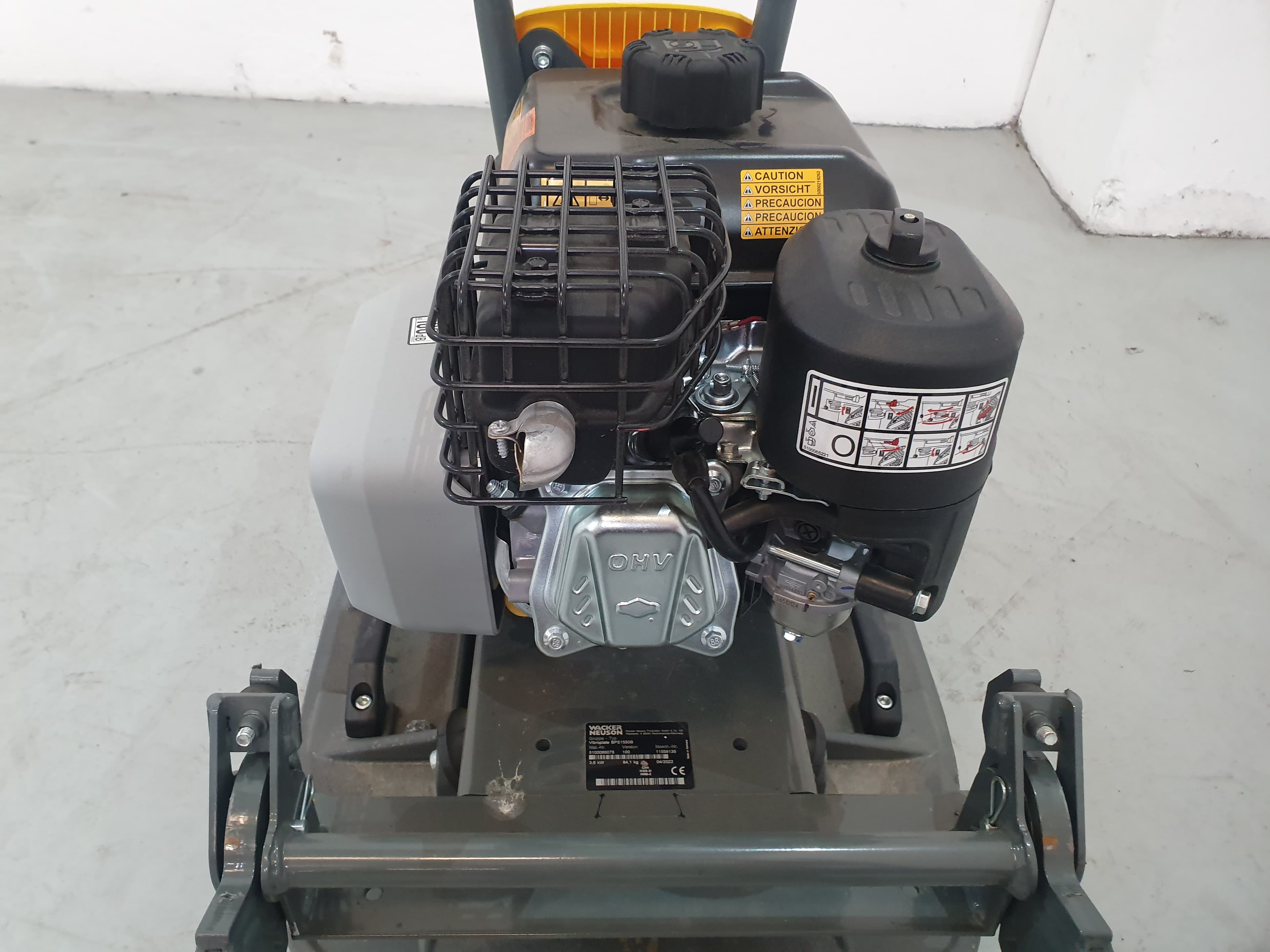 Placa Compactadora Wacker — imagem 5