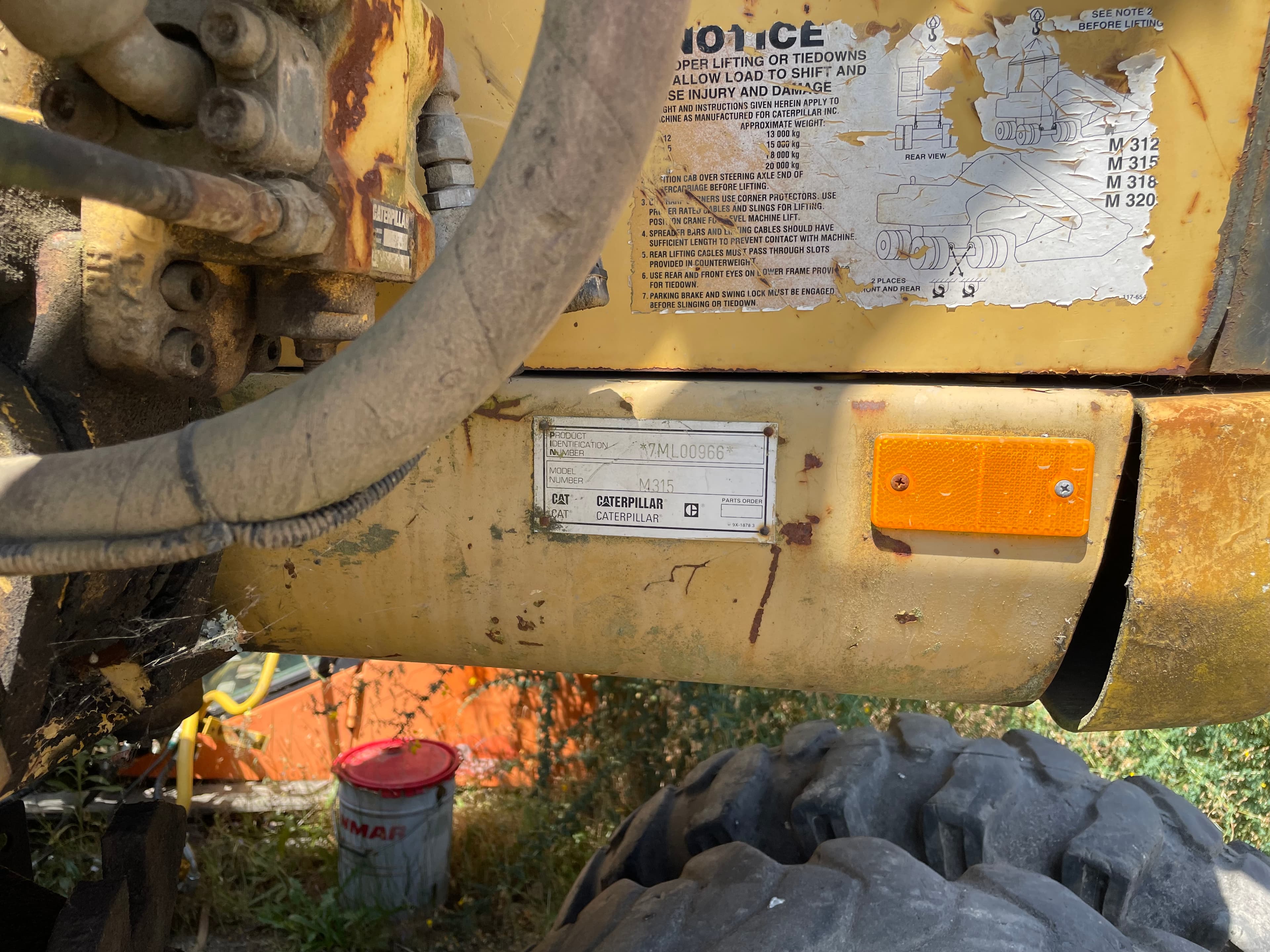 Escavadora Rastos Caterpillar M315 — image 4