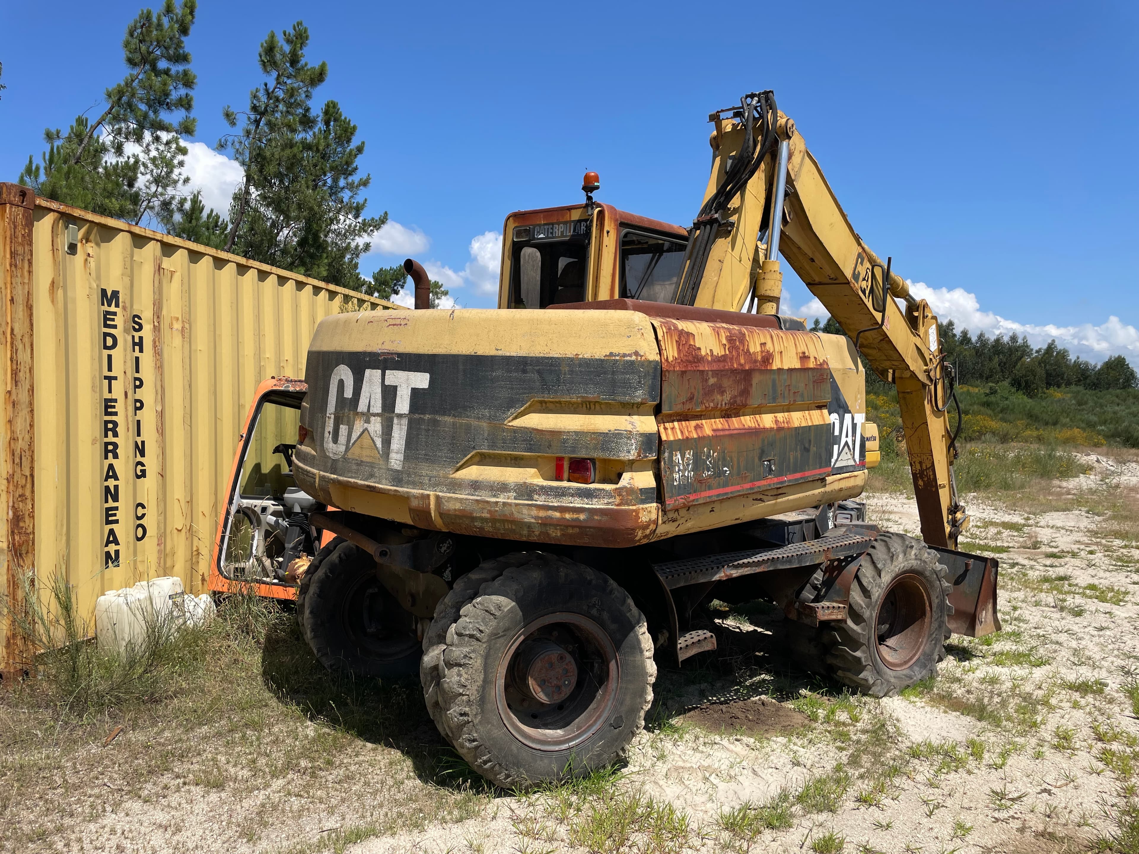 Escavadora Rastos Caterpillar M315 — image 1