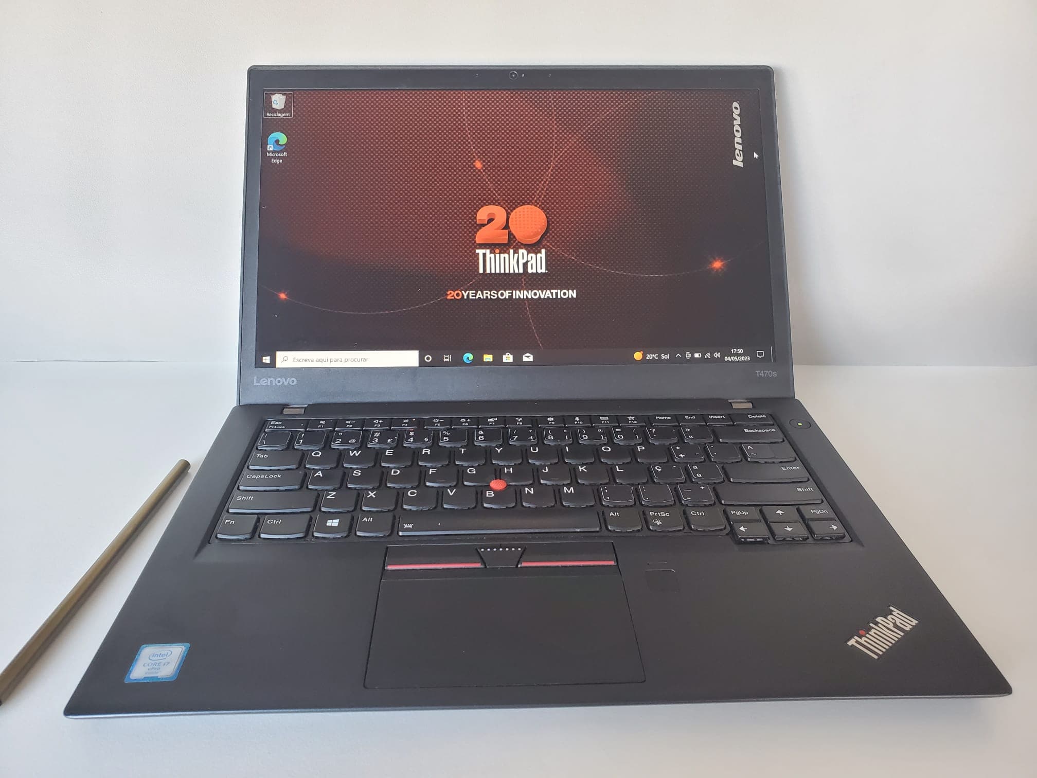 Portátil Lenovo ThinkPad T470s