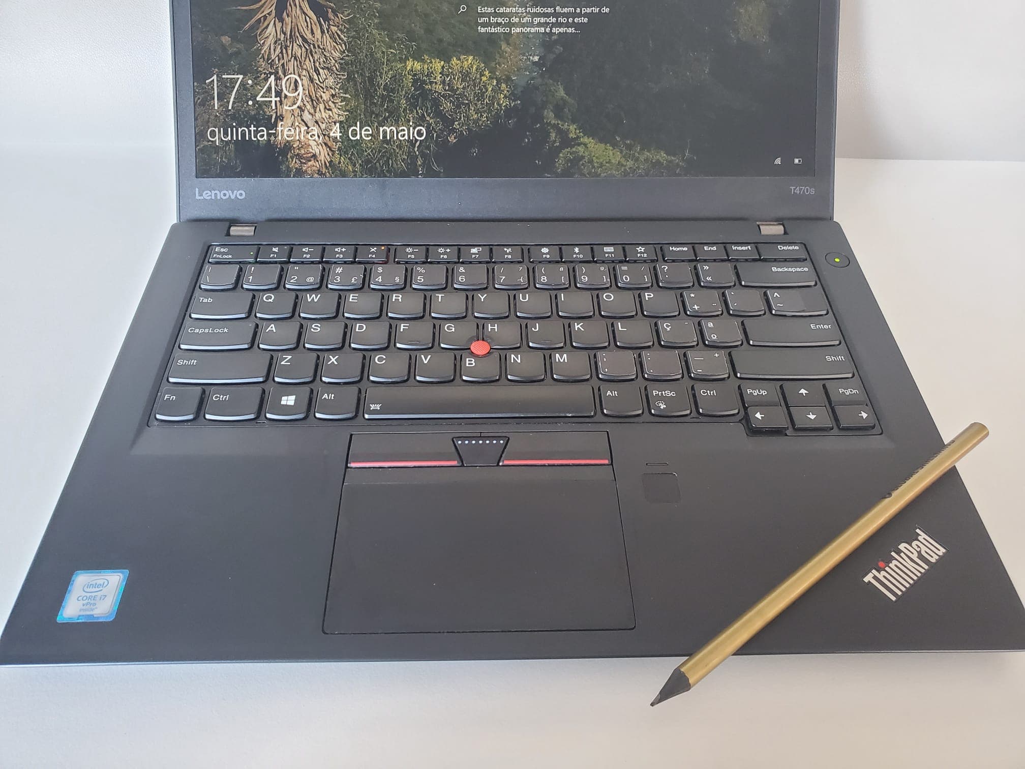 Portátil Lenovo ThinkPad T470s — imagem 5