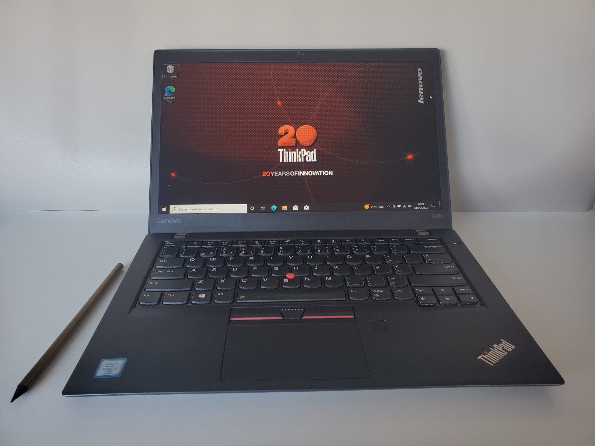 Portátil Lenovo ThinkPad T470s — imagem 3