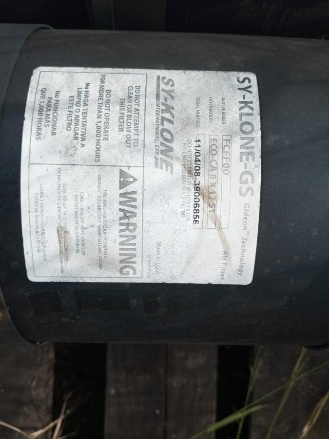 Sy klone GS pn/ FCF00 filter model ECO-CA8×17ST — image 2
