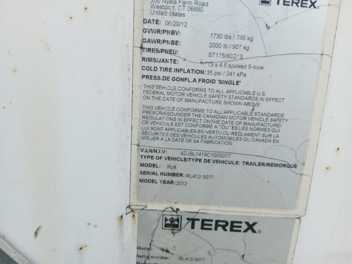 TEREX T18105 — imagem 2
