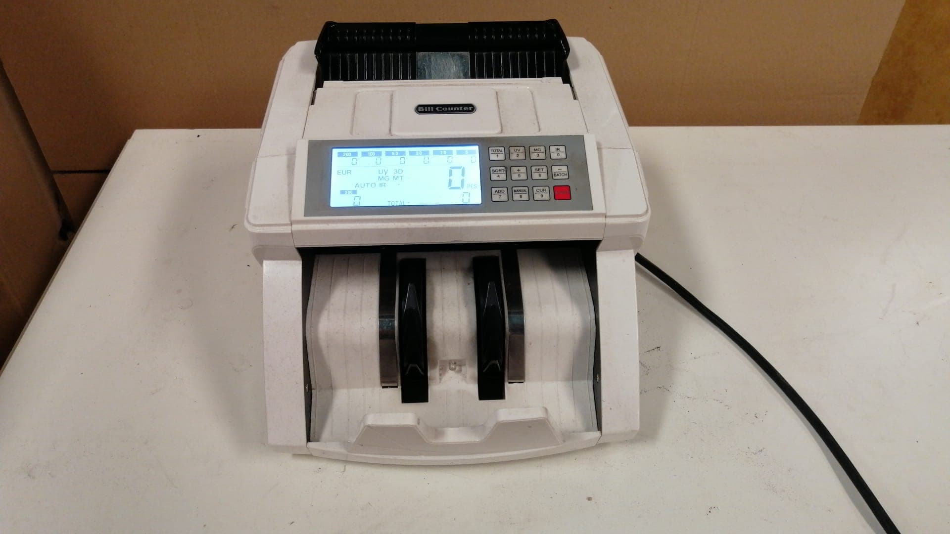 Máquina de contar notas