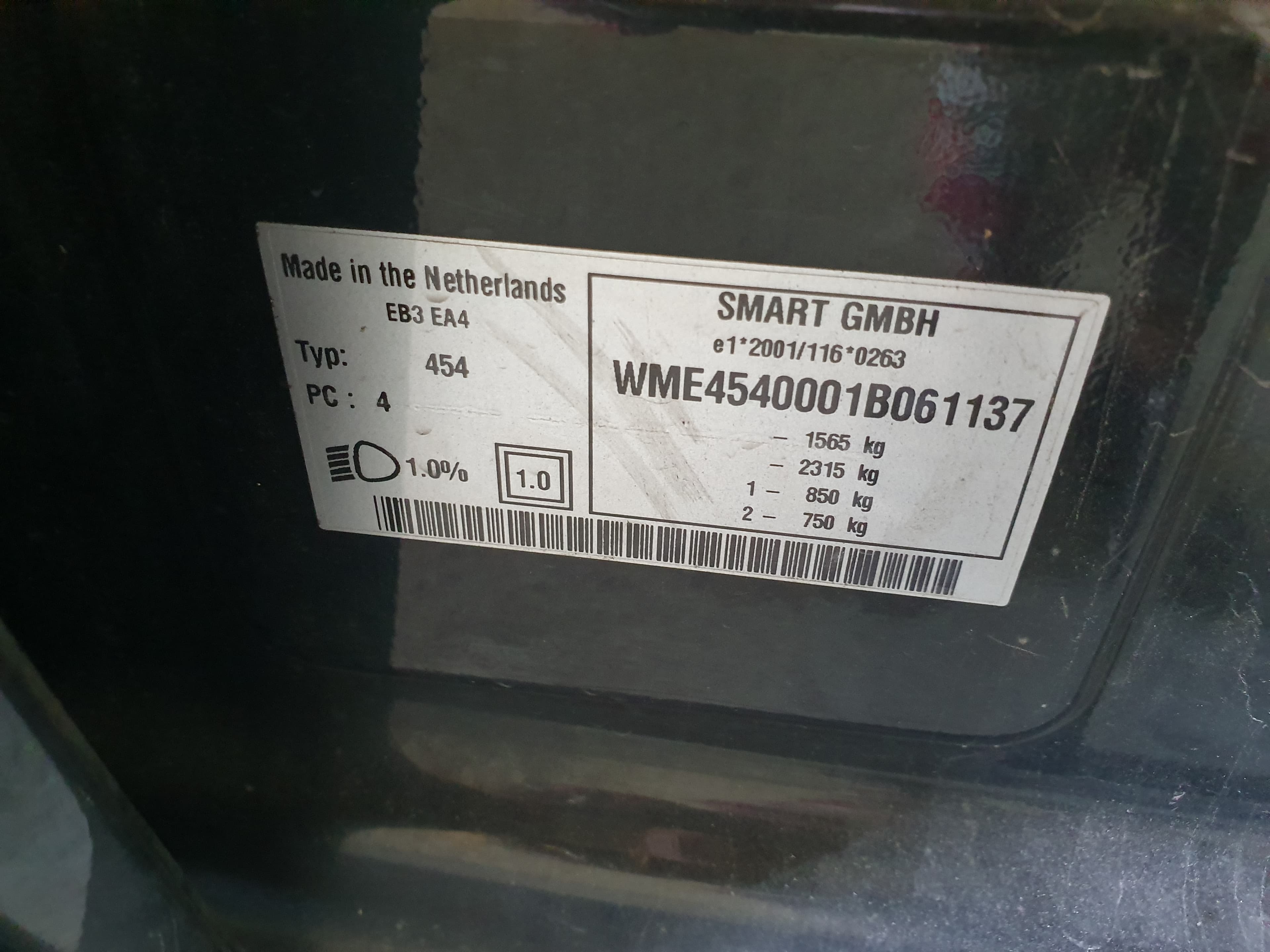 Smart Forfour · Ano 2005 — imagem 20
