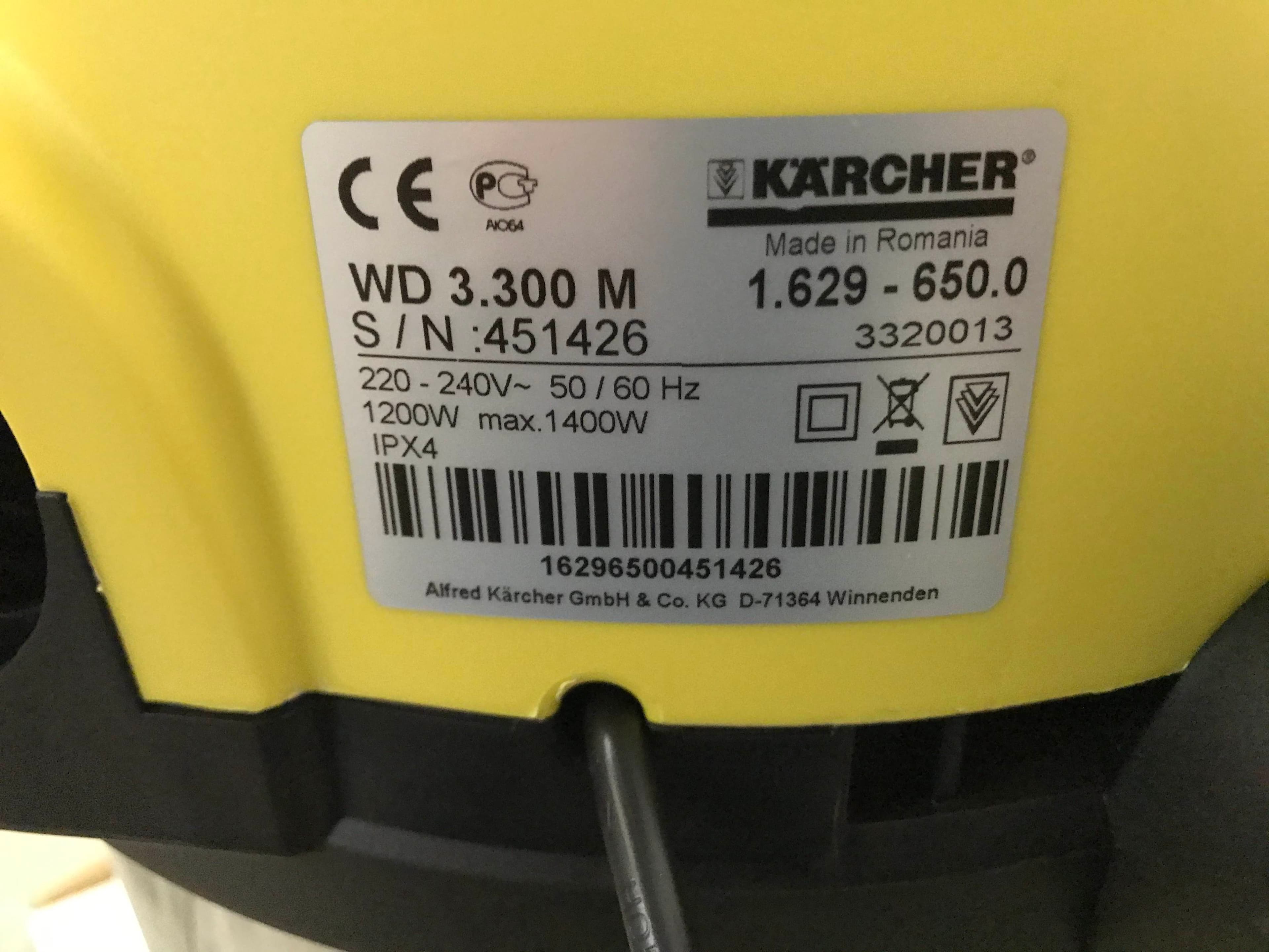 Aspirador Karcher — imagem 5