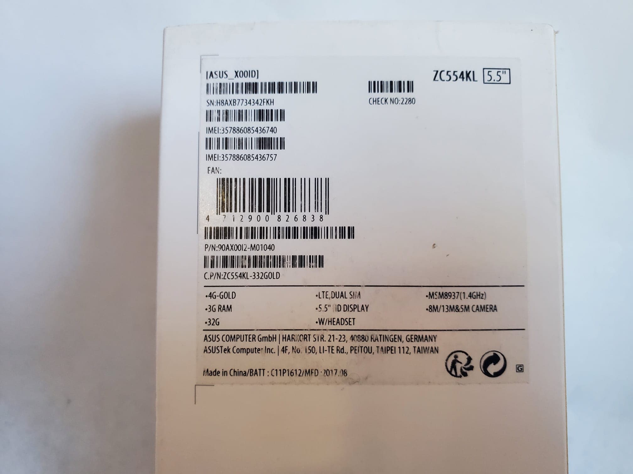 Telemóvel Asus Zenfone 4 Max — imagem 16