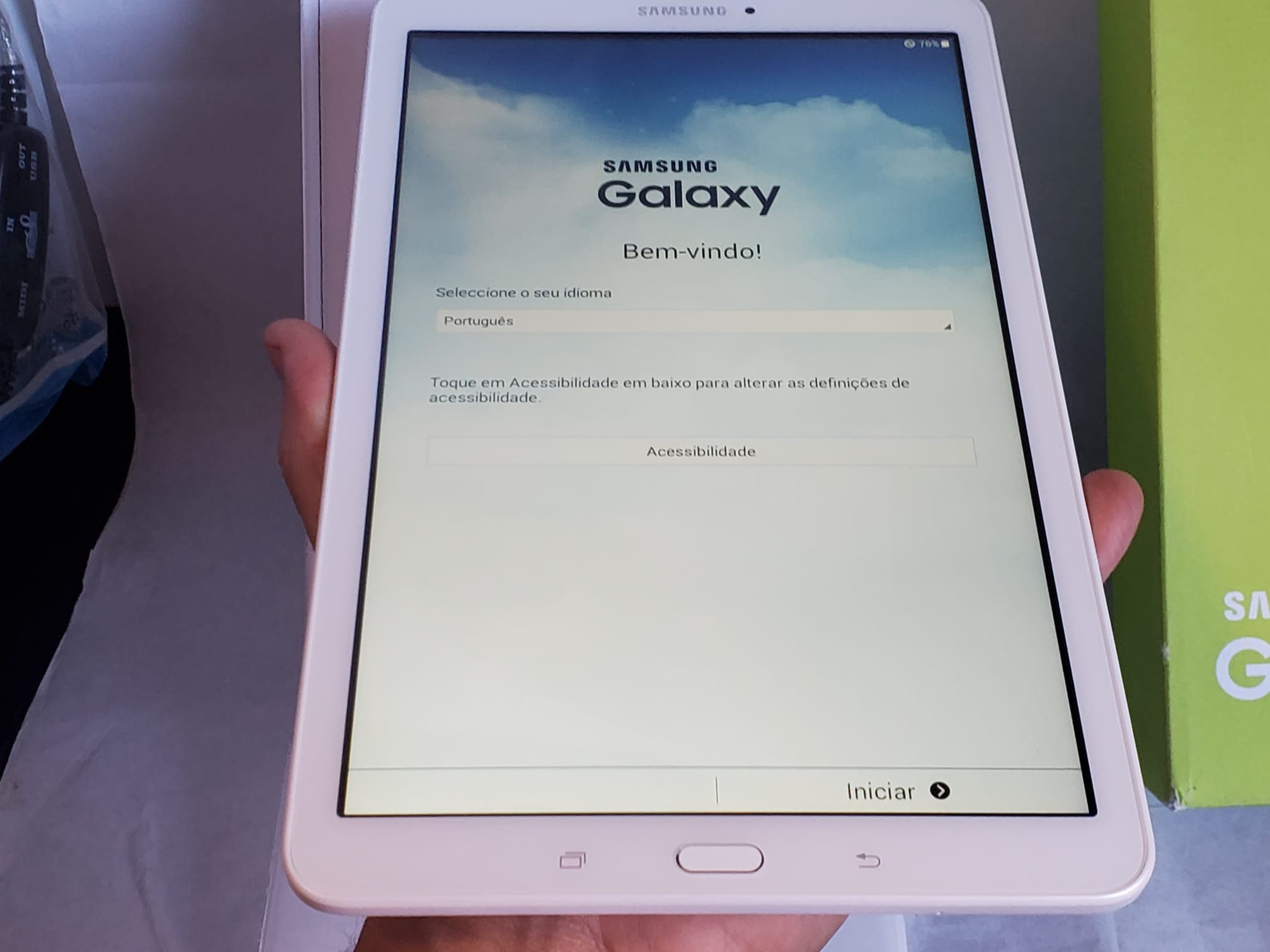 Tablet Samsung Galaxy Tab E — imagem 1