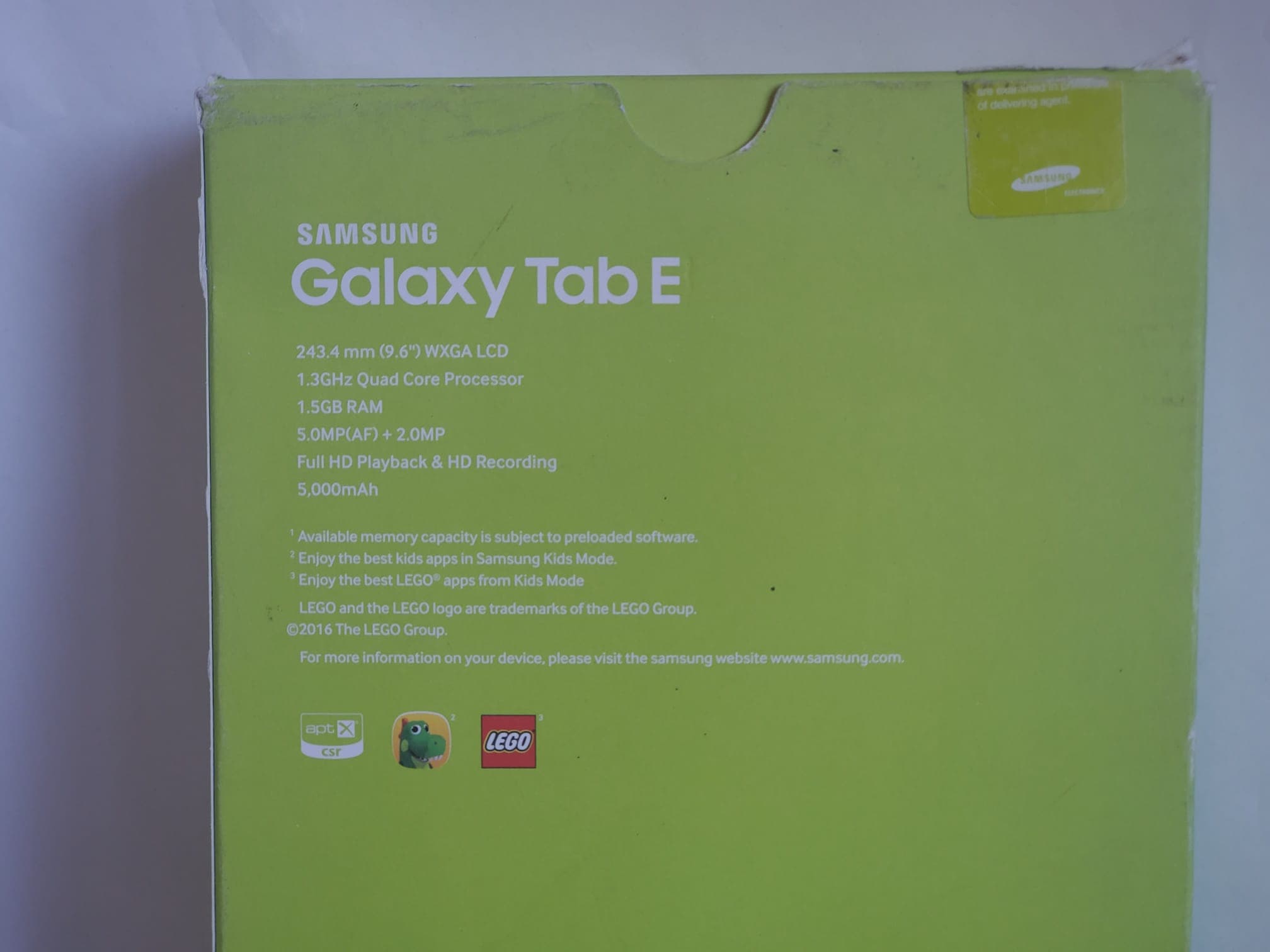 Tablet Samsung Galaxy Tab E — imagem 11