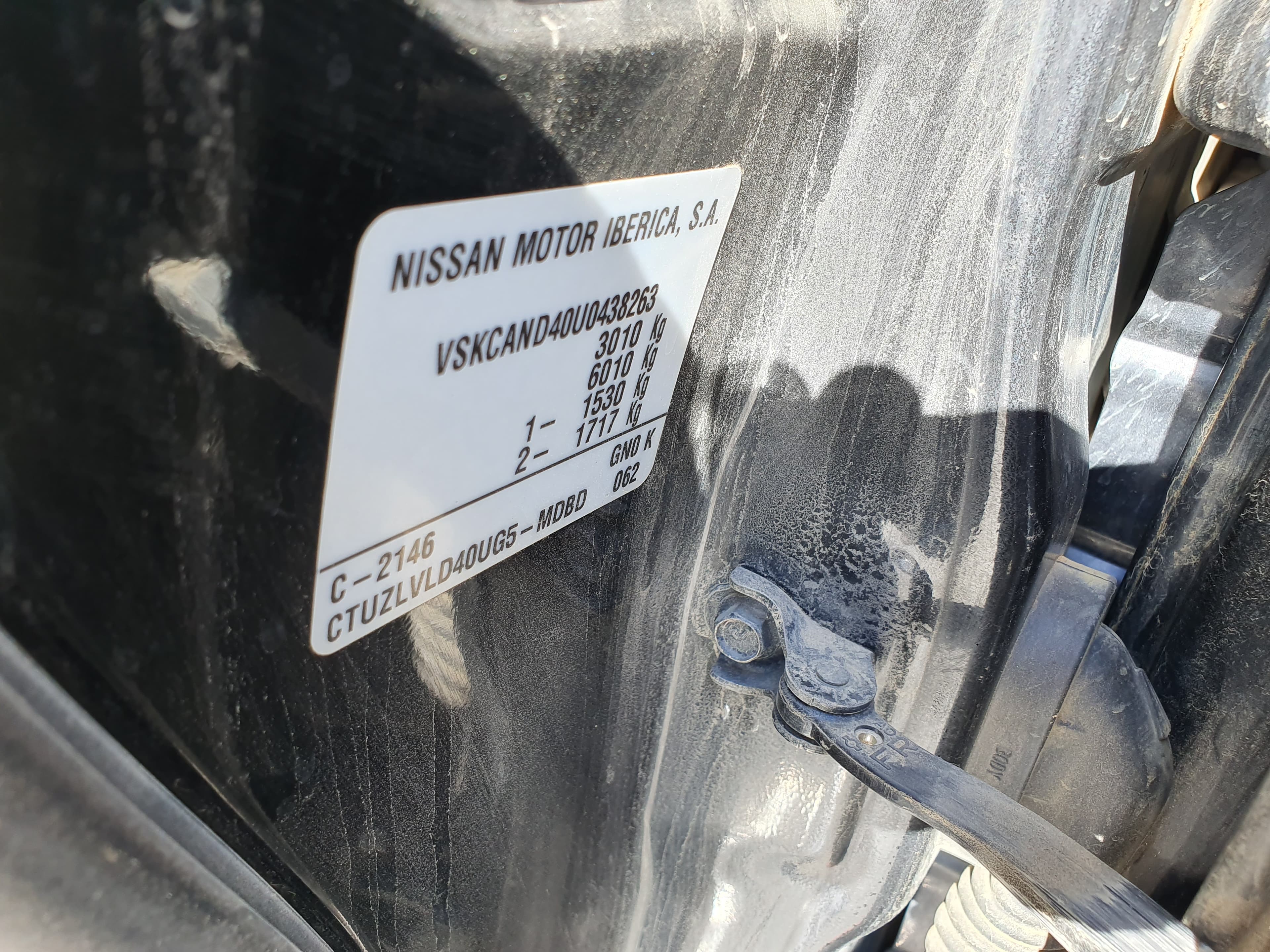 LEILÃO SUSPENSO · Nissan Navarra 3000 V6 · Ano 2011 — imagen 9