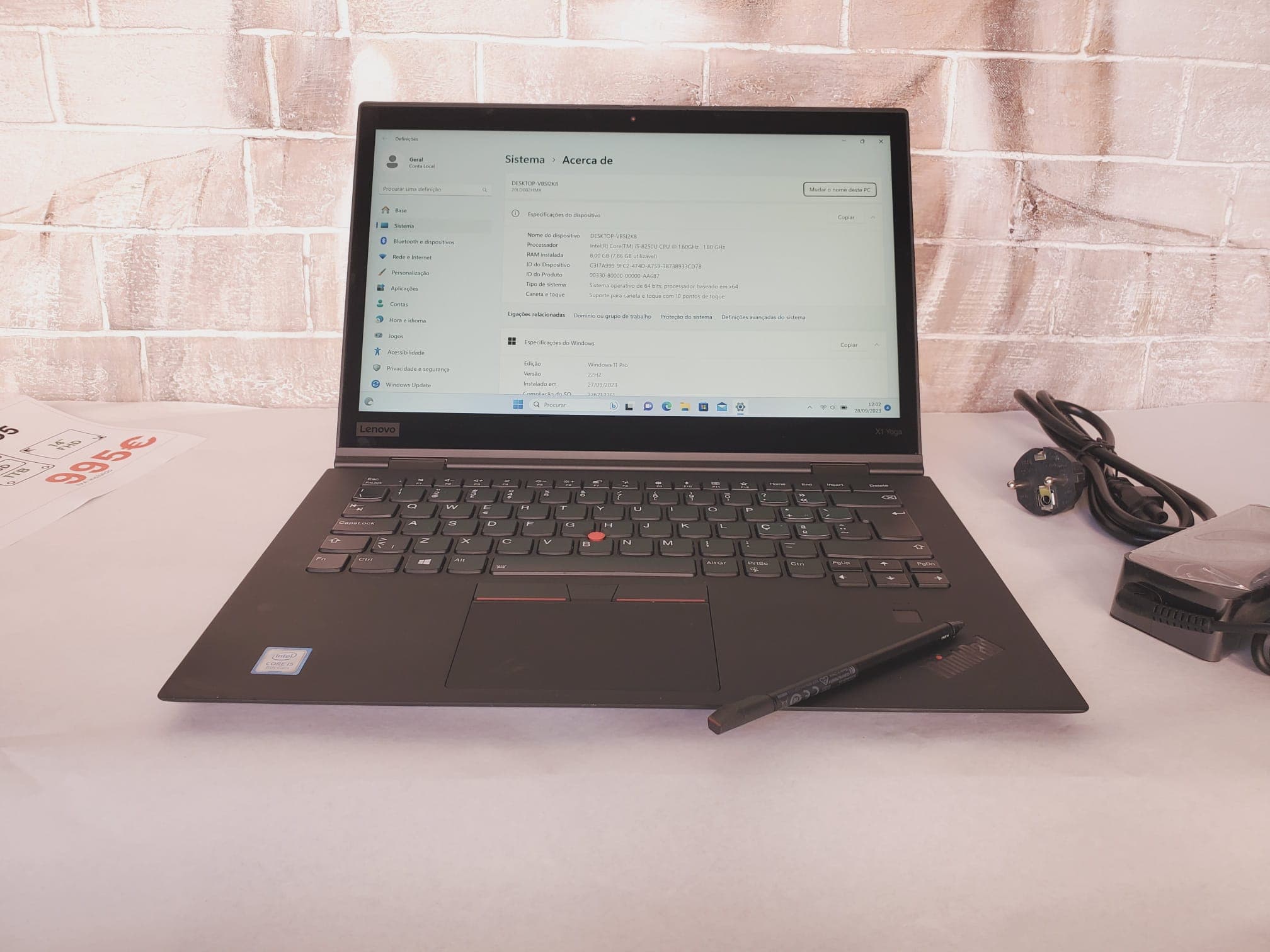 Portátil Lenovo ThinkPad X1 Yoga — imagen 2