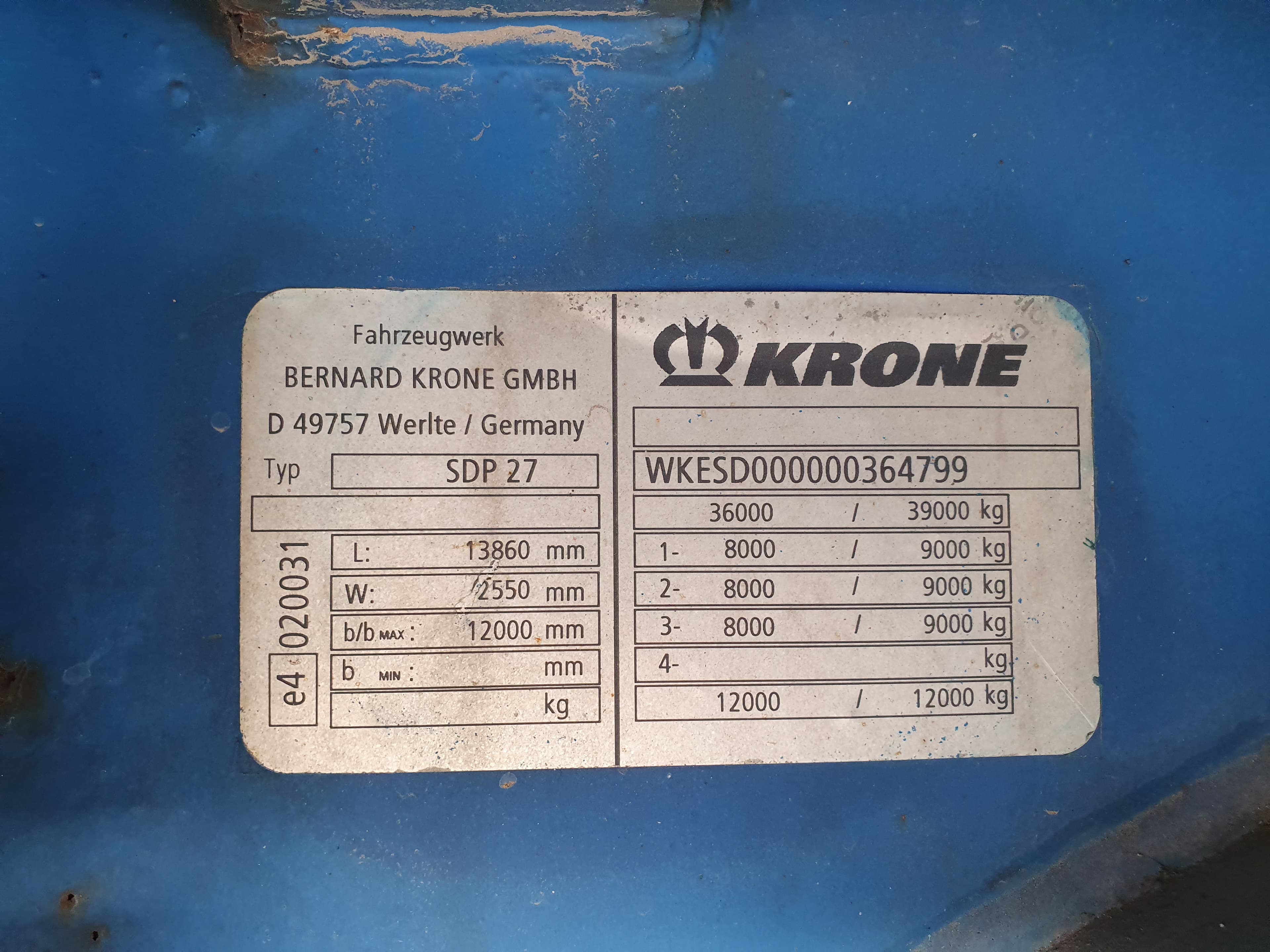 Semirreboque Krone · Ano 2007 — imagem 11