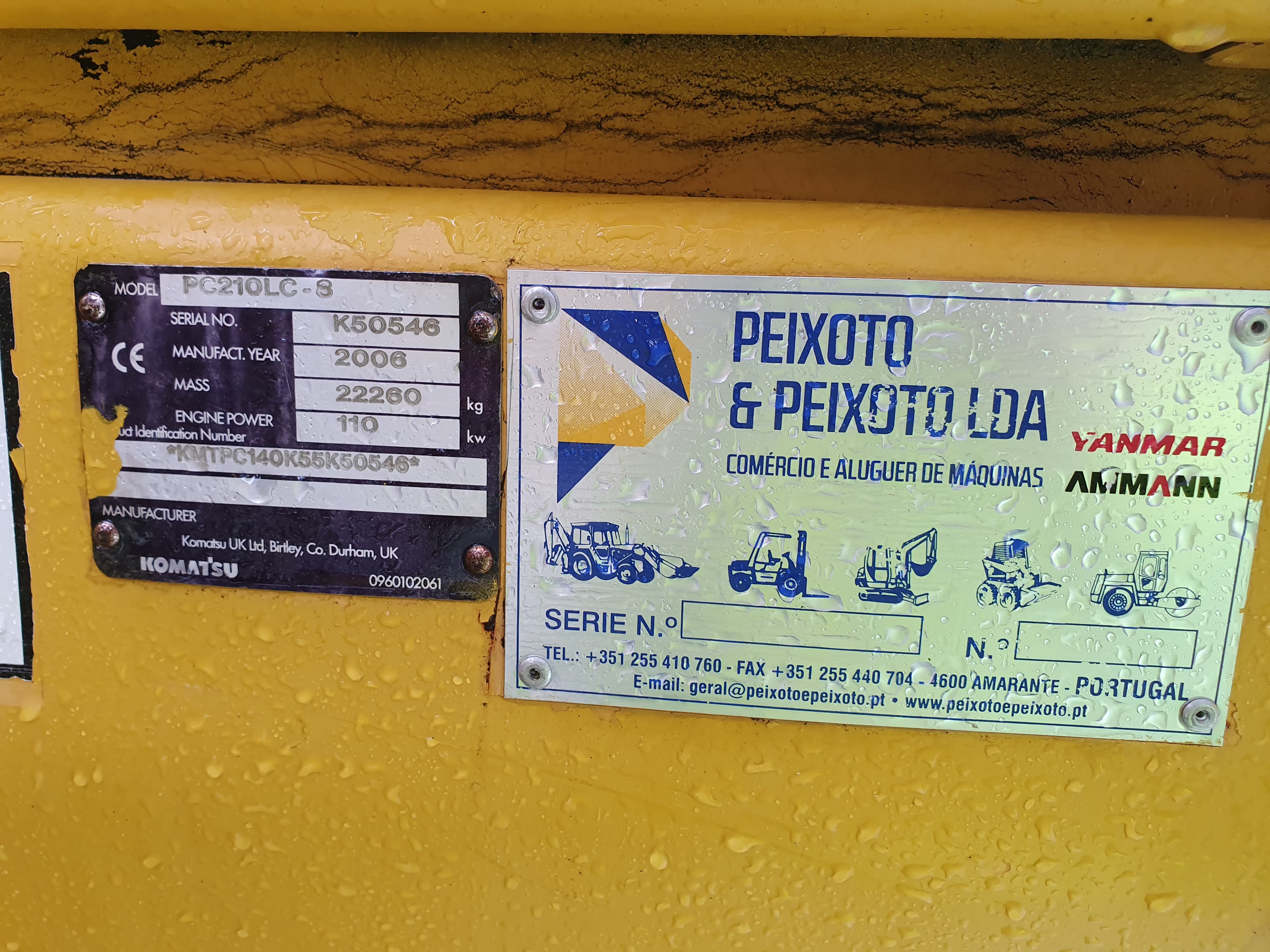 Giratória Komatsu PC210 LC-8 · Ano 2006 — imagem 12