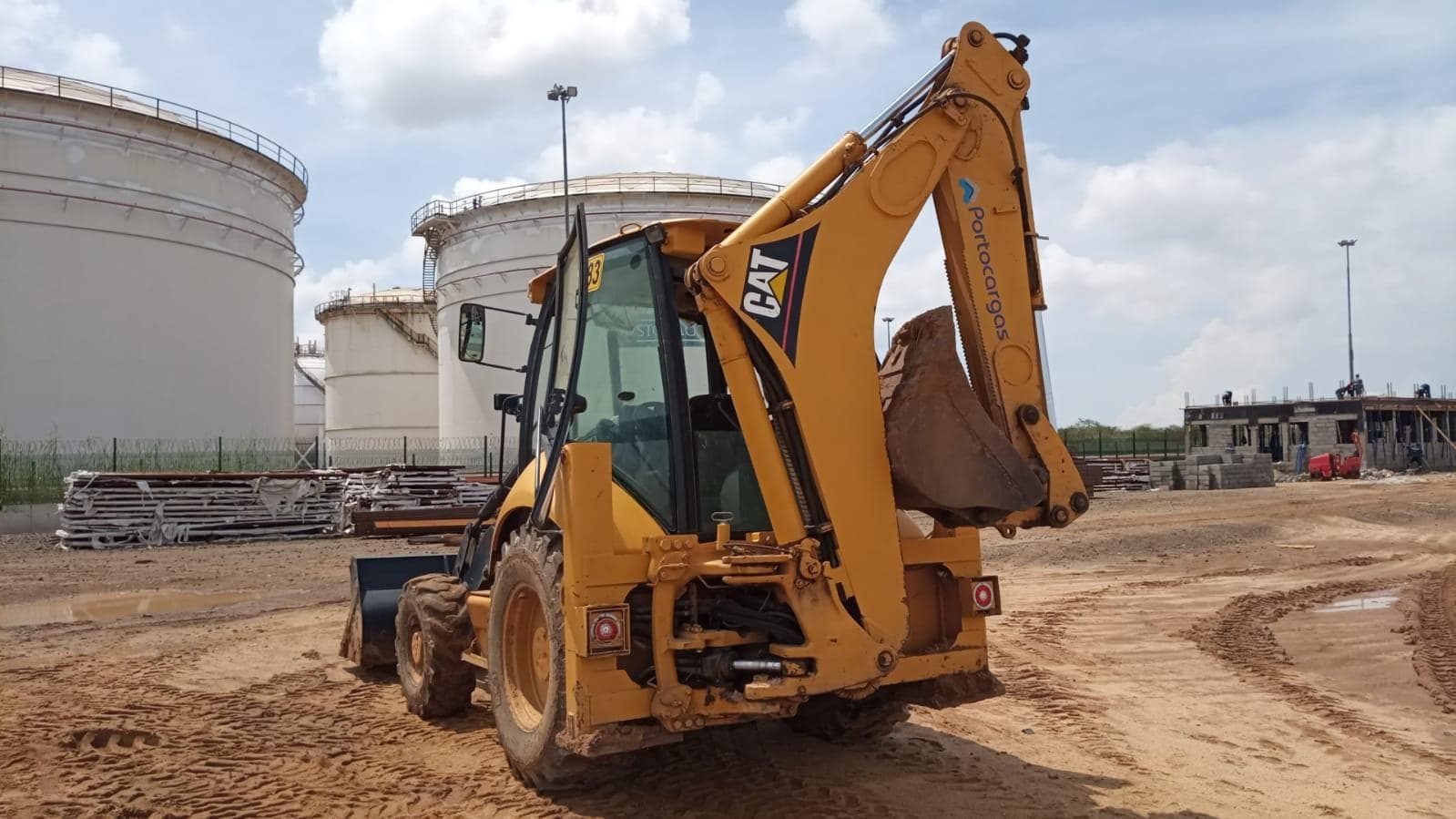 Retroescavadeira Caterpillar 428 E — imagen 5