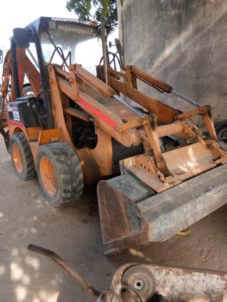 Mini escavadeora TLB JCB 2CX