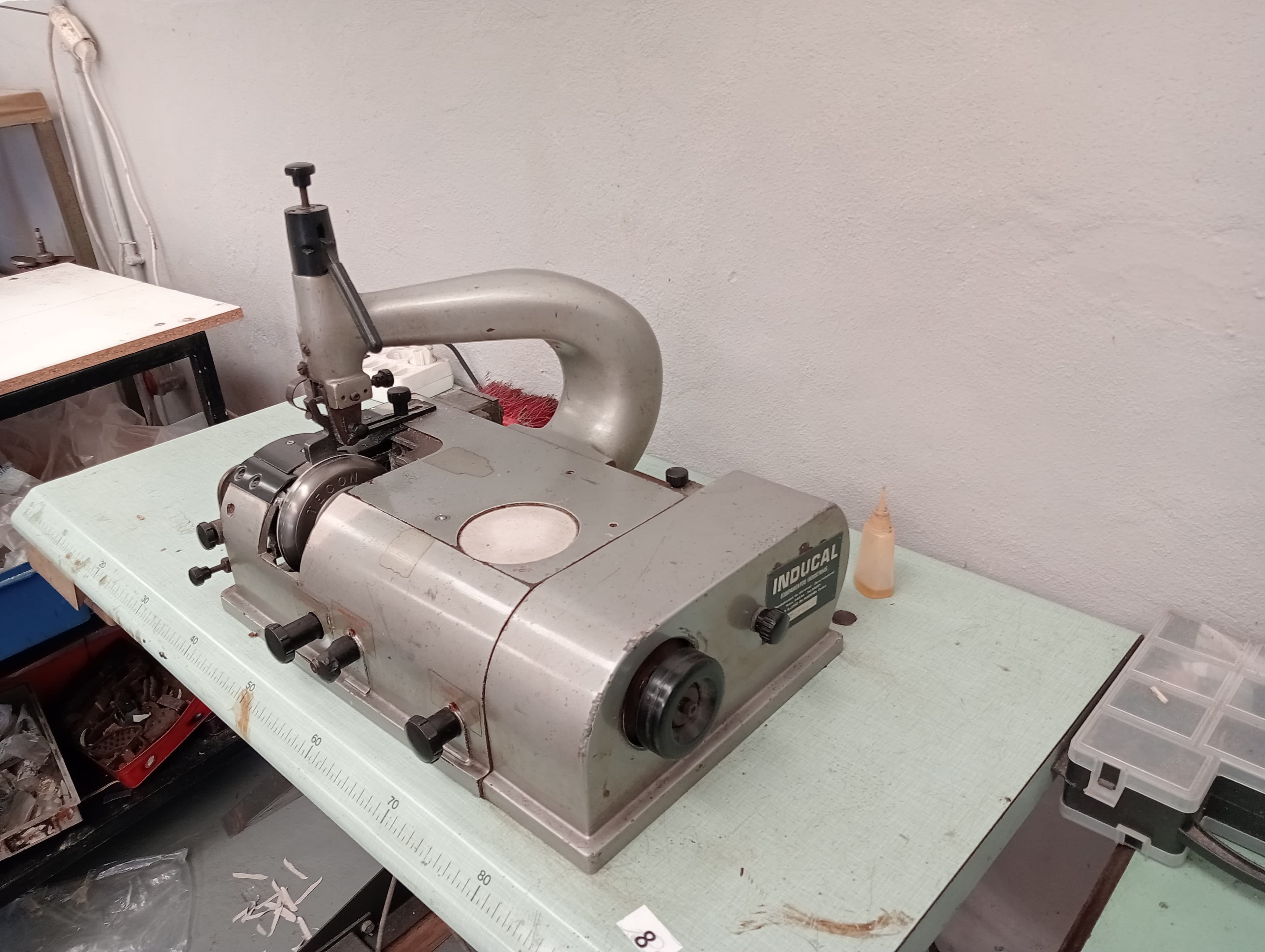 Máquina de vergar gáspeas + Máquina de facear + Máquina de ilhoses — image 6