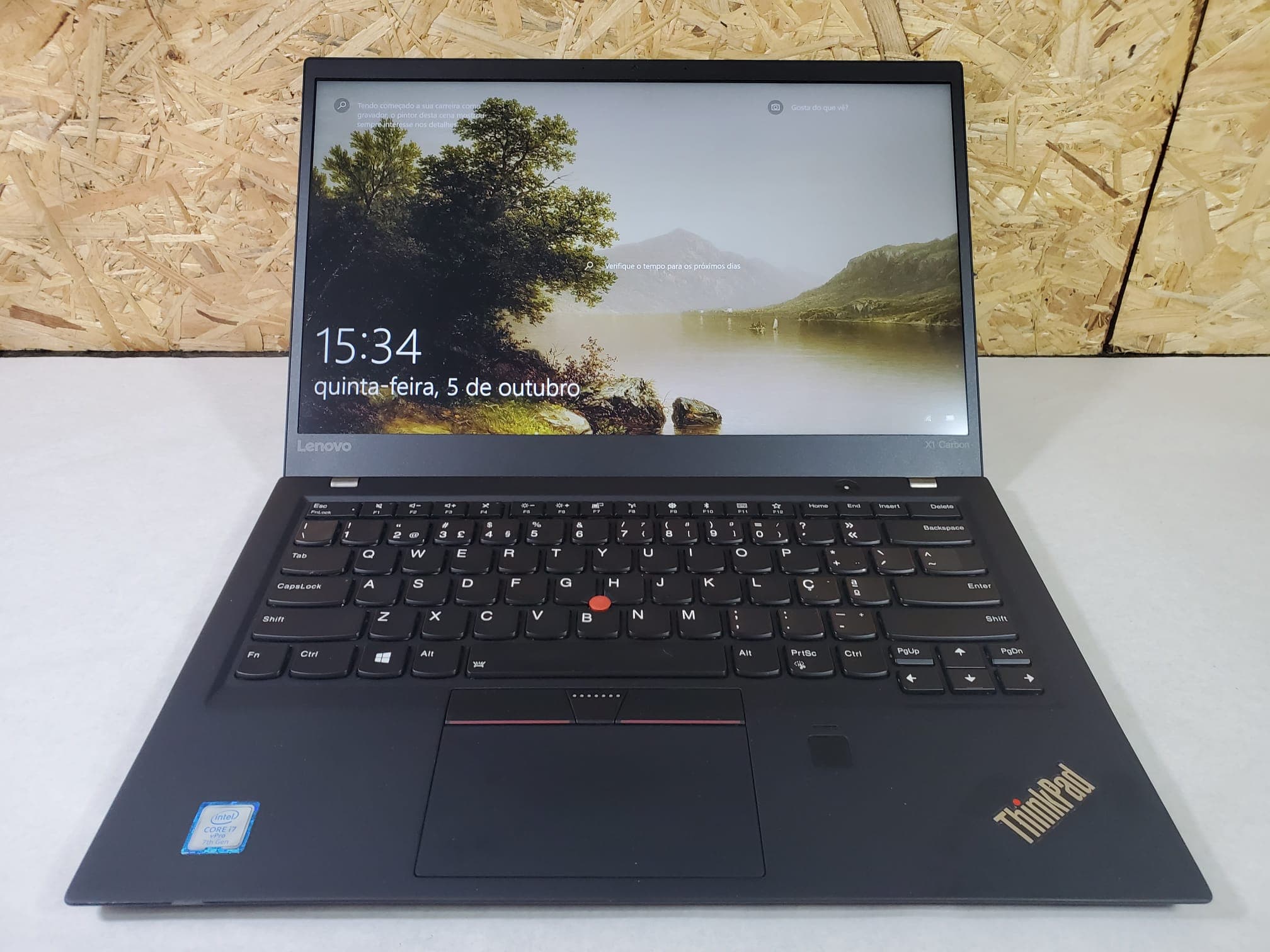 Portátil Lenovo ThinkPad X1 Carbon Quinta Geração — image 2