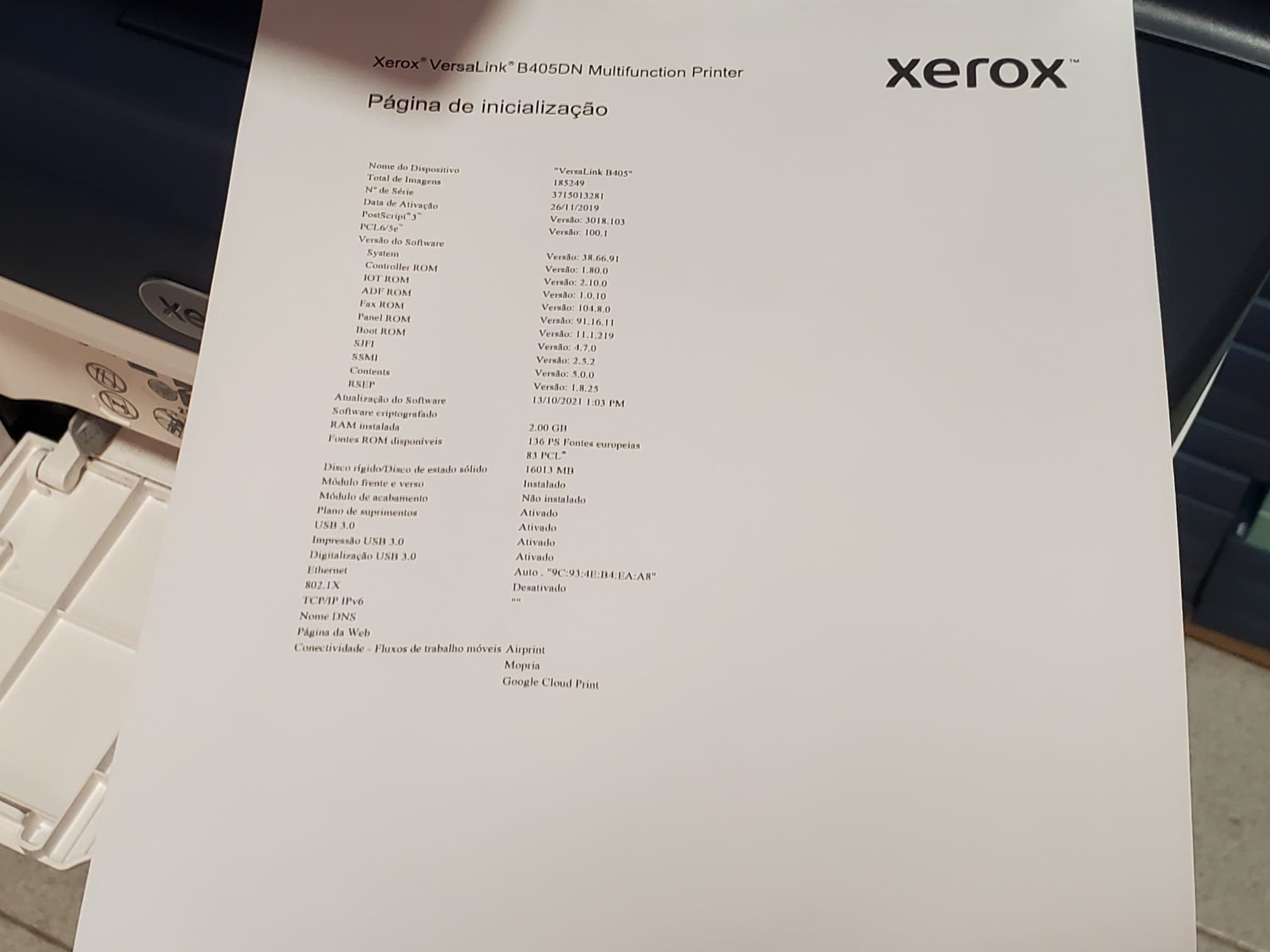 Impressora Multifunções Laser Xerox — image 20